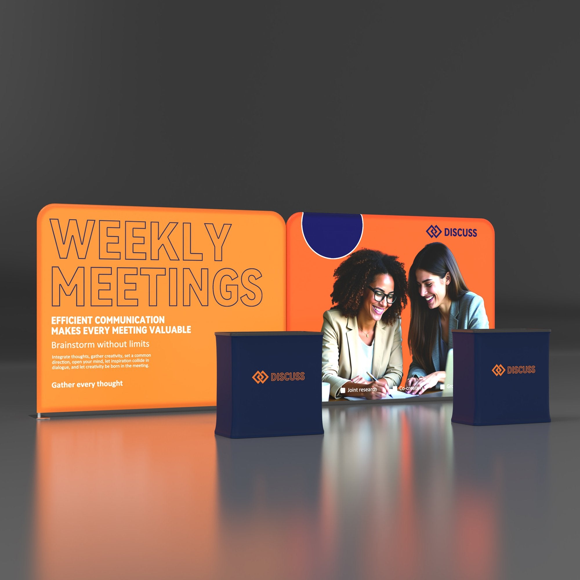 10x20 TenseLight Backlit Trade Show Displays