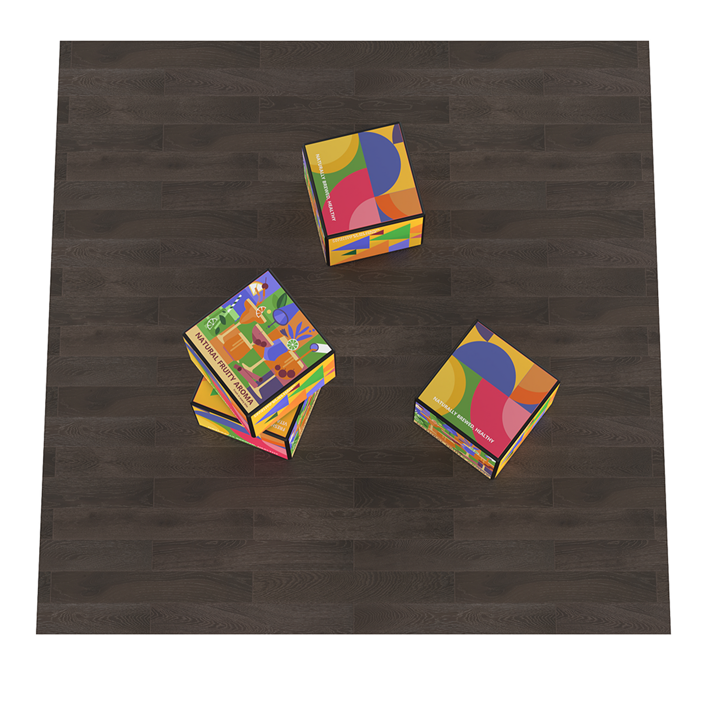 Backlit Stackable Cube Displays - 4