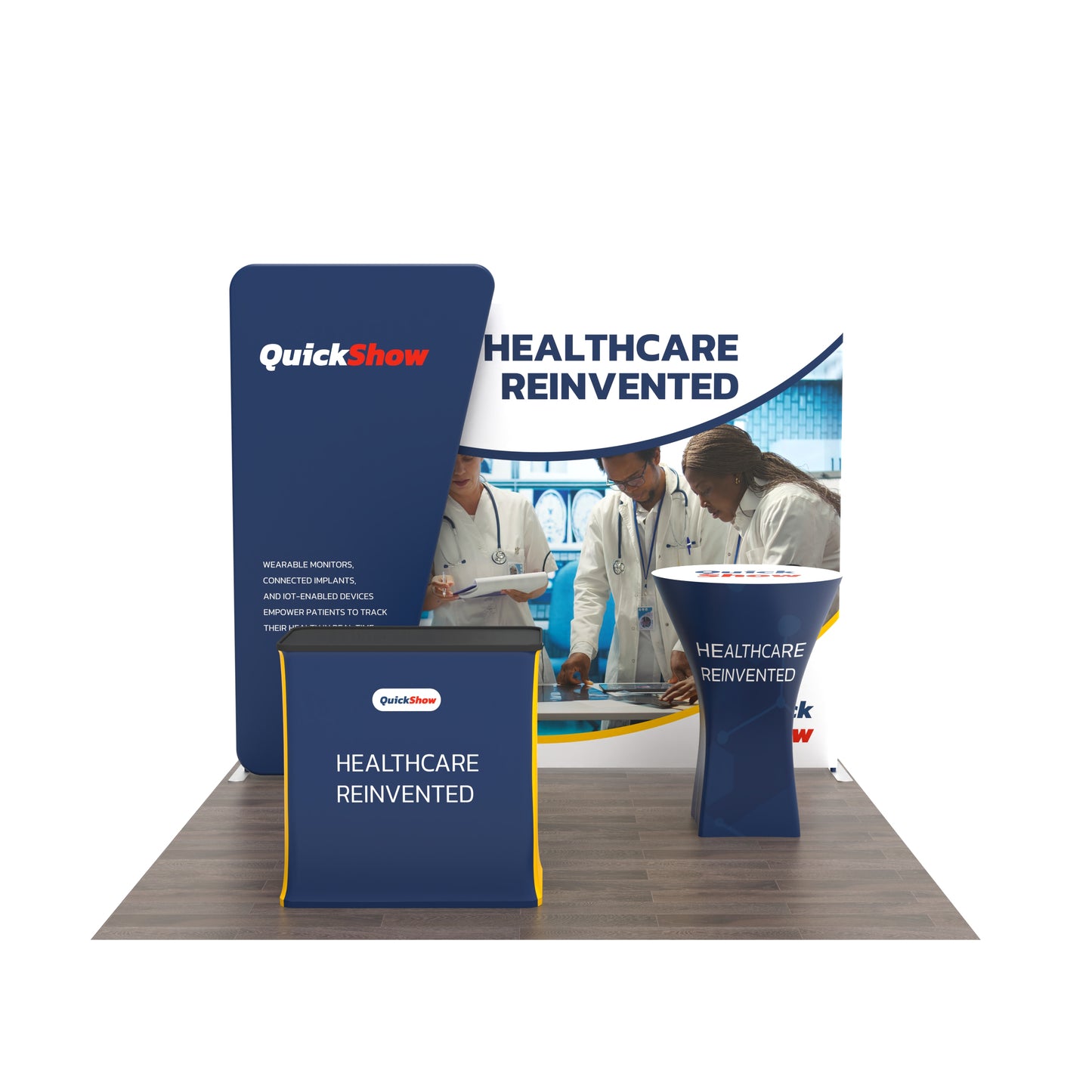 10x10 TenseFlex Trade Show Booth - Innovative