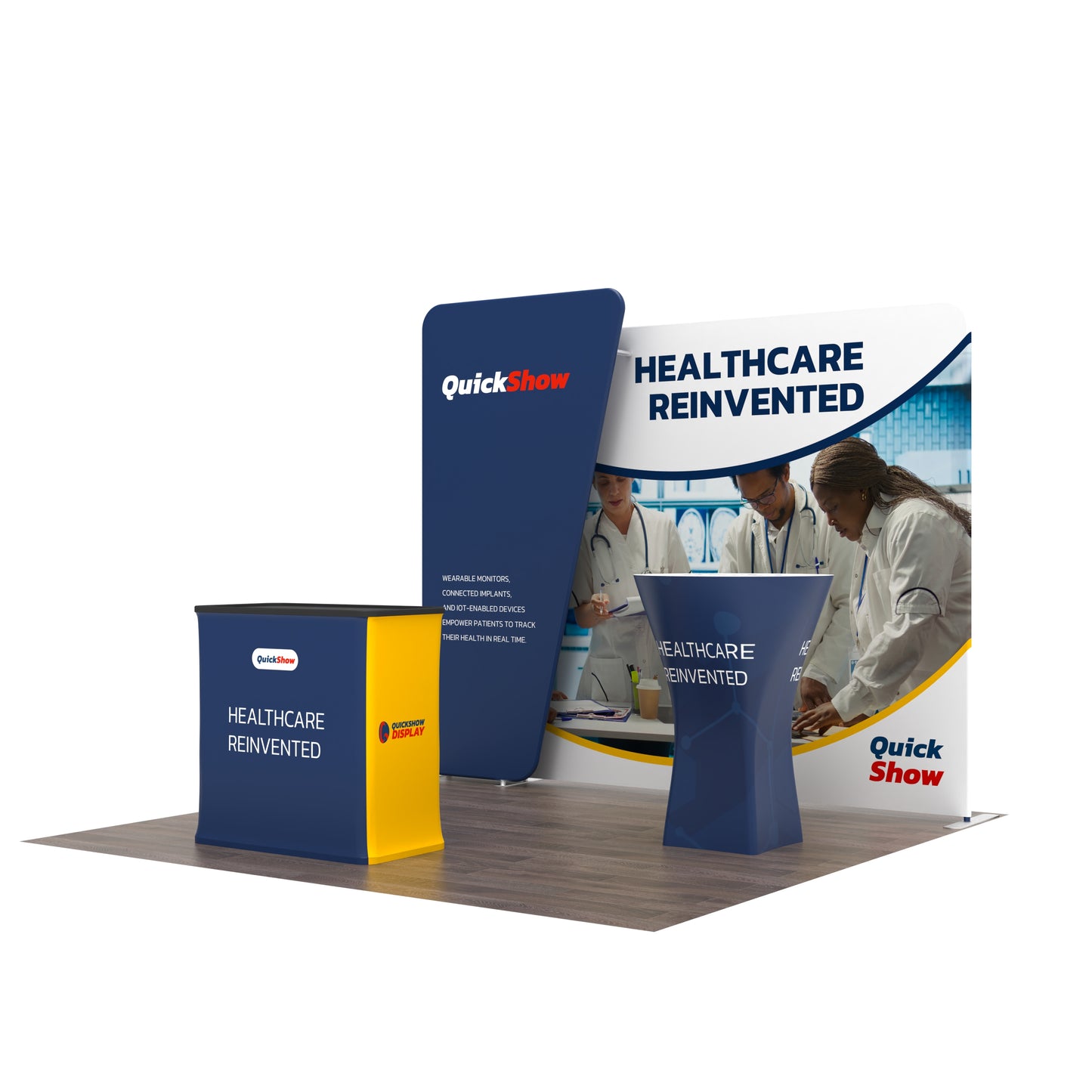 10x10 TenseFlex Trade Show Booth - Innovative
