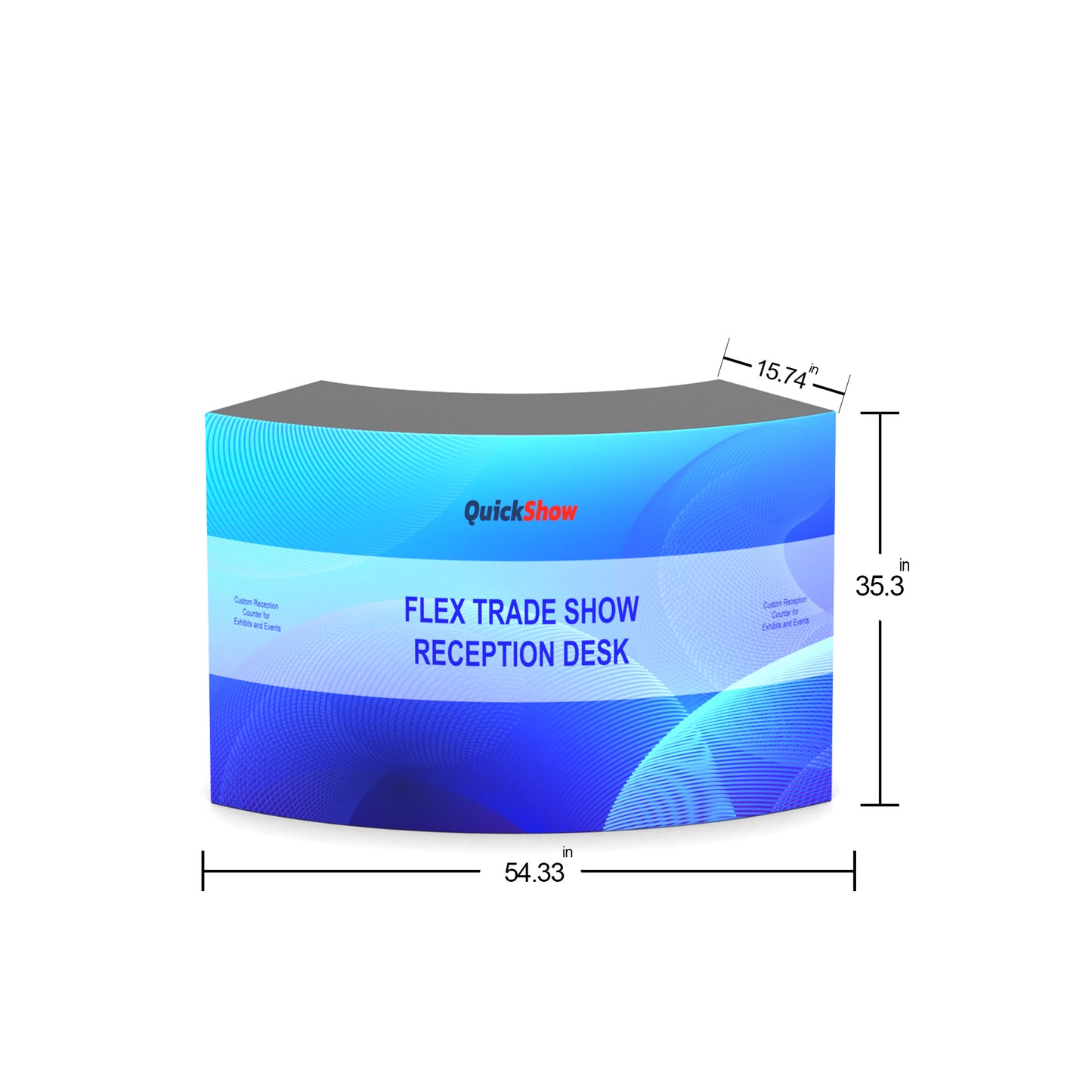 Semi Circular Display Counter