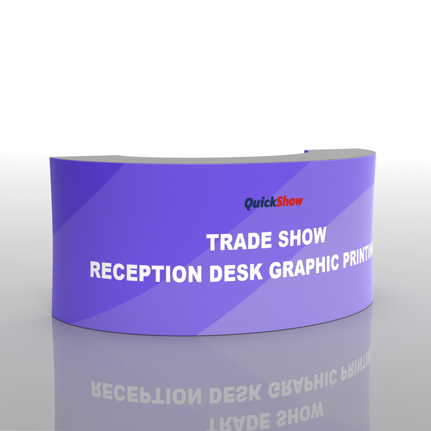 Custom Trade Show Reception Desk