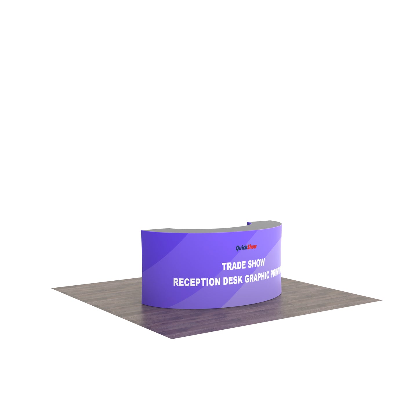 Custom Trade Show Reception Desk