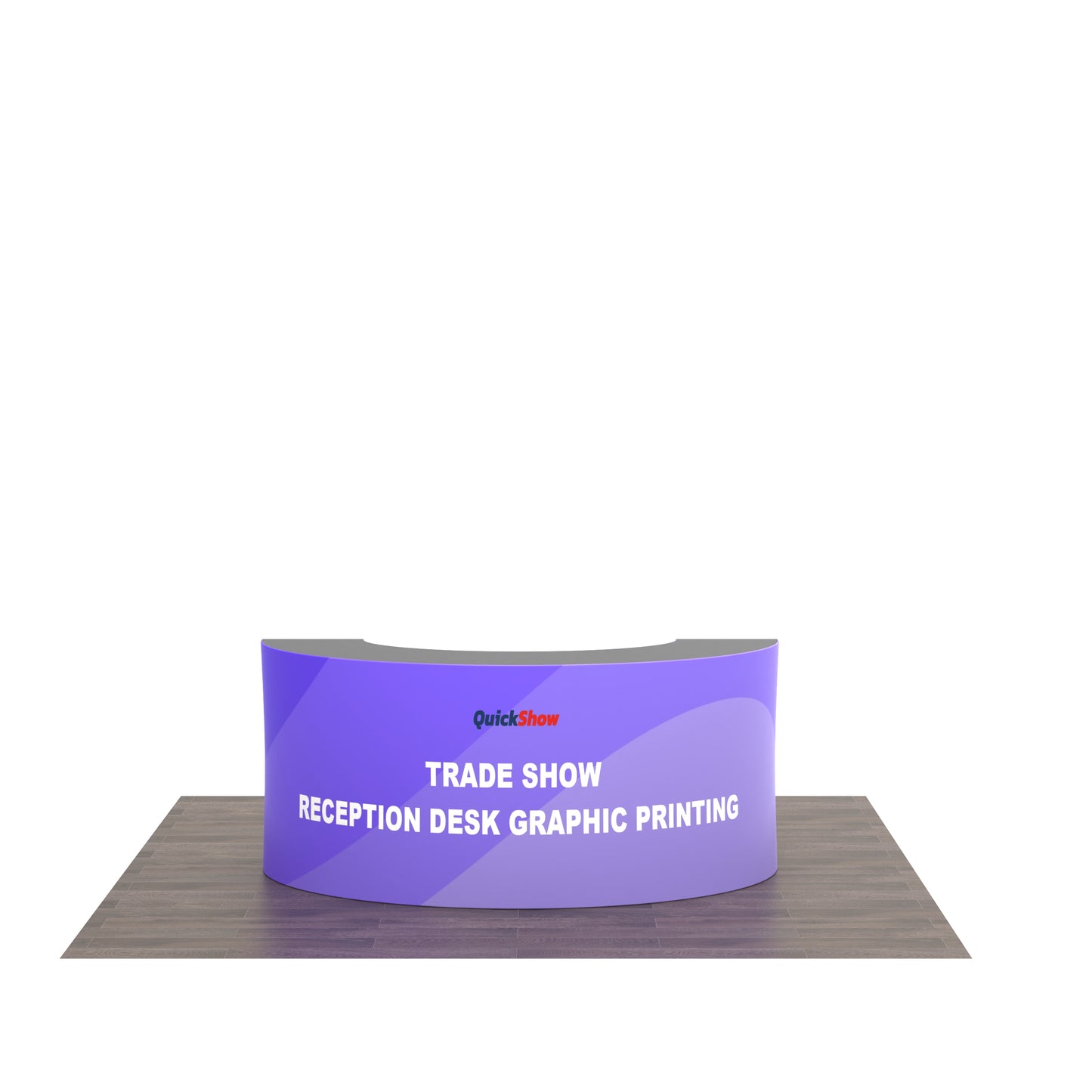Custom Trade Show Reception Desk