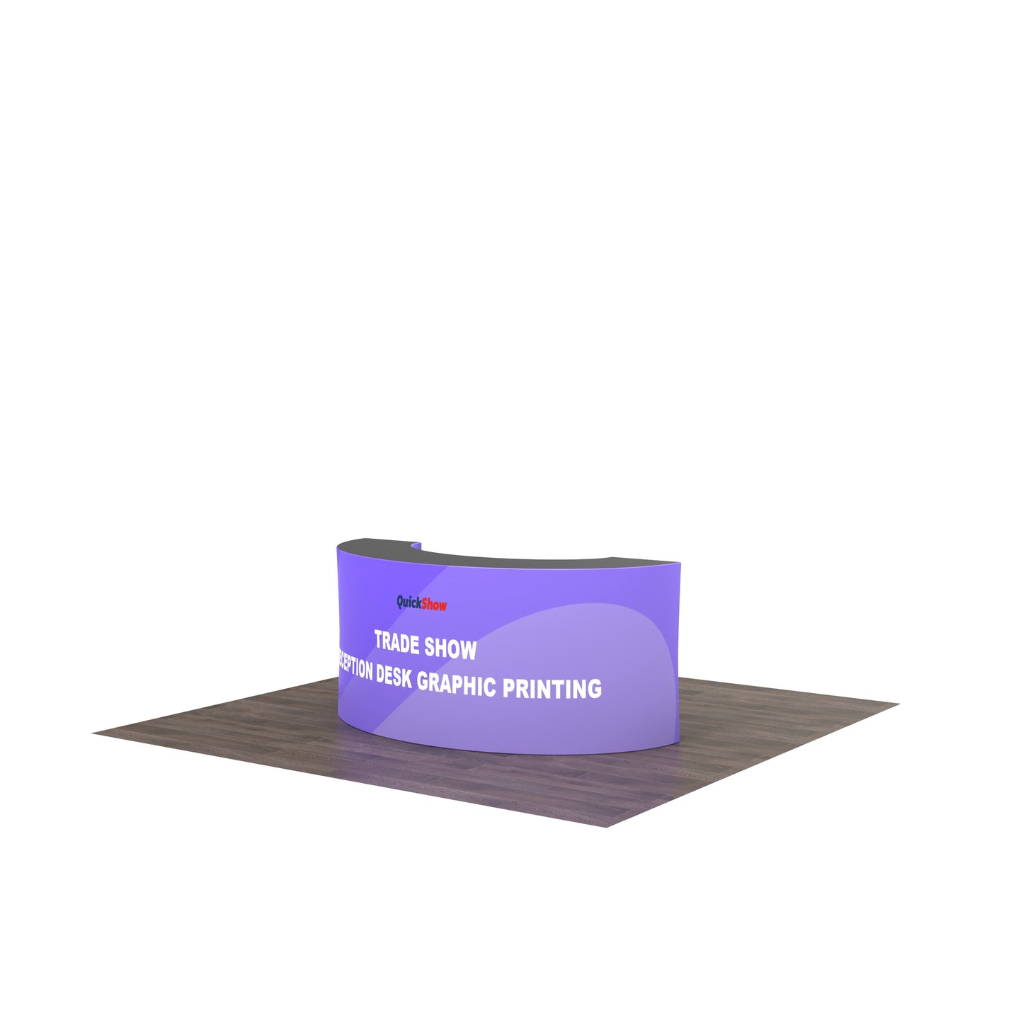 Custom Trade Show Reception Desk