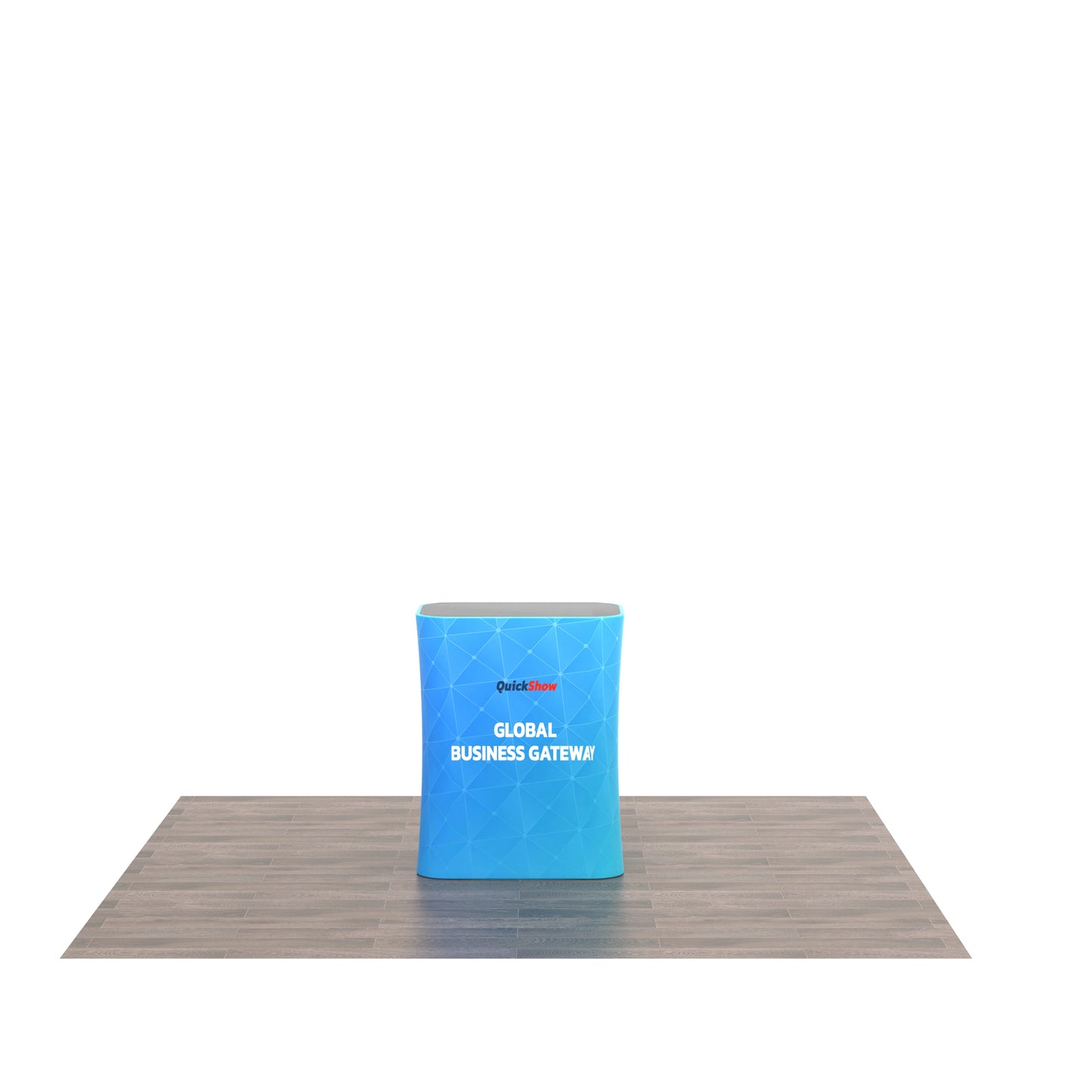Backlit Square Display Counter