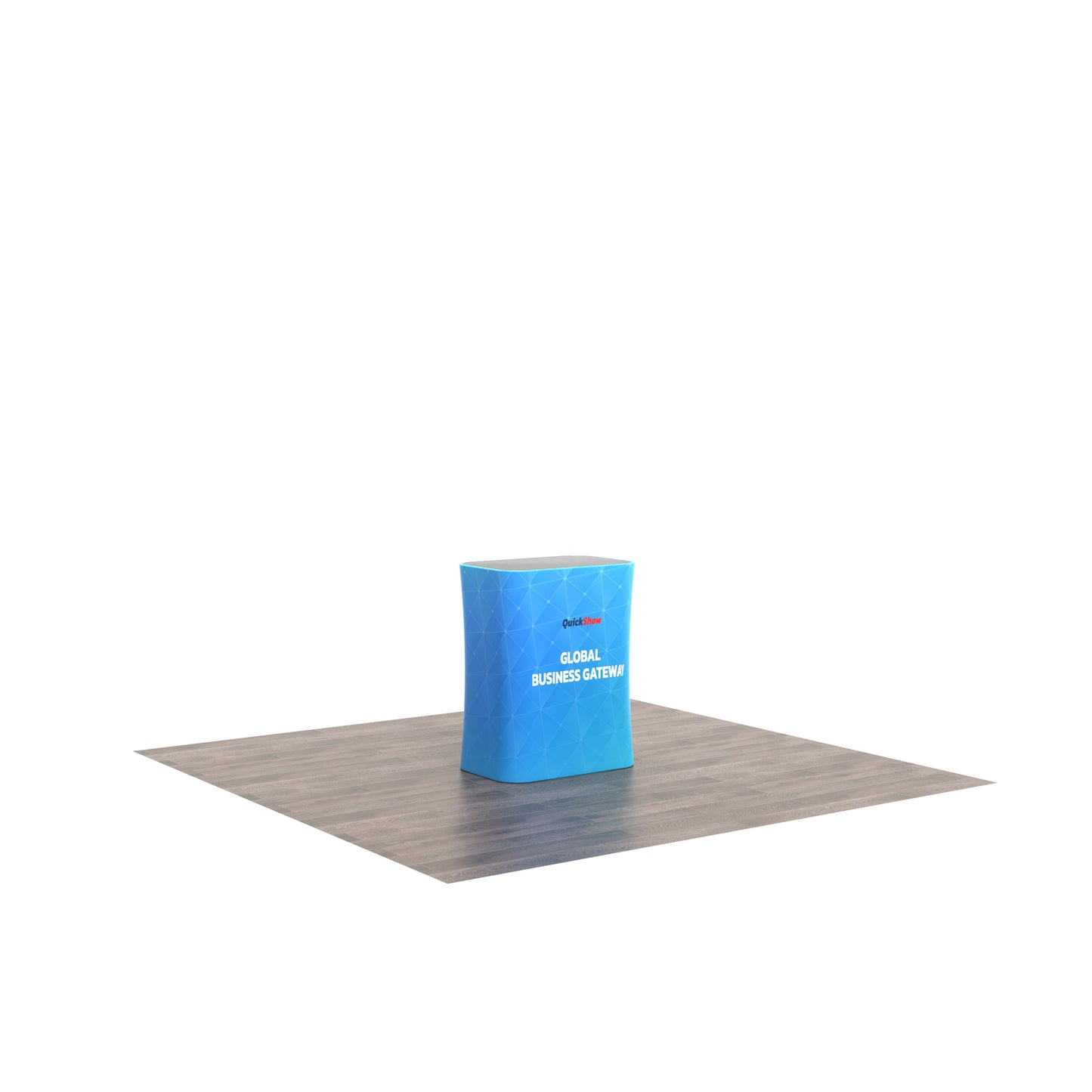 Backlit Square Display Counter