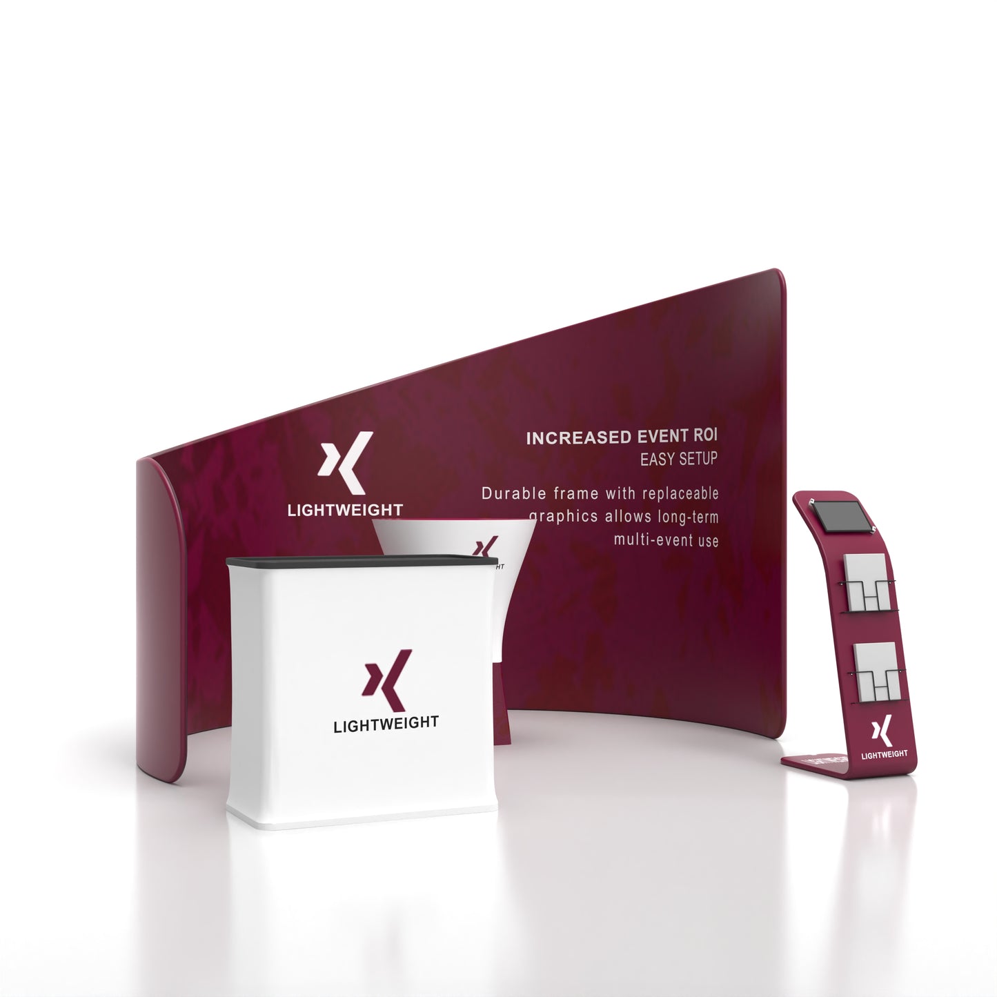 10x10 Inline Trade Show Booth 08