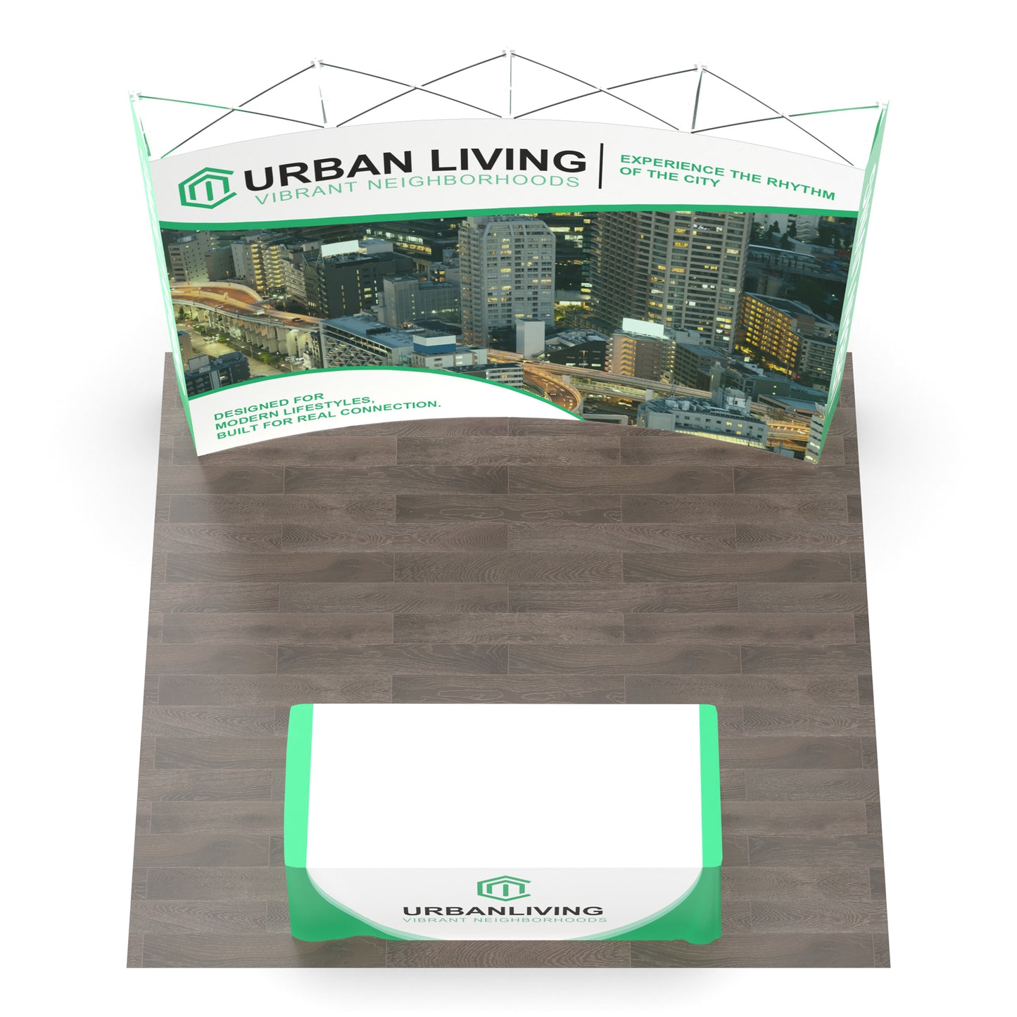 10x10 Tensepop Trade Show Display Kit A