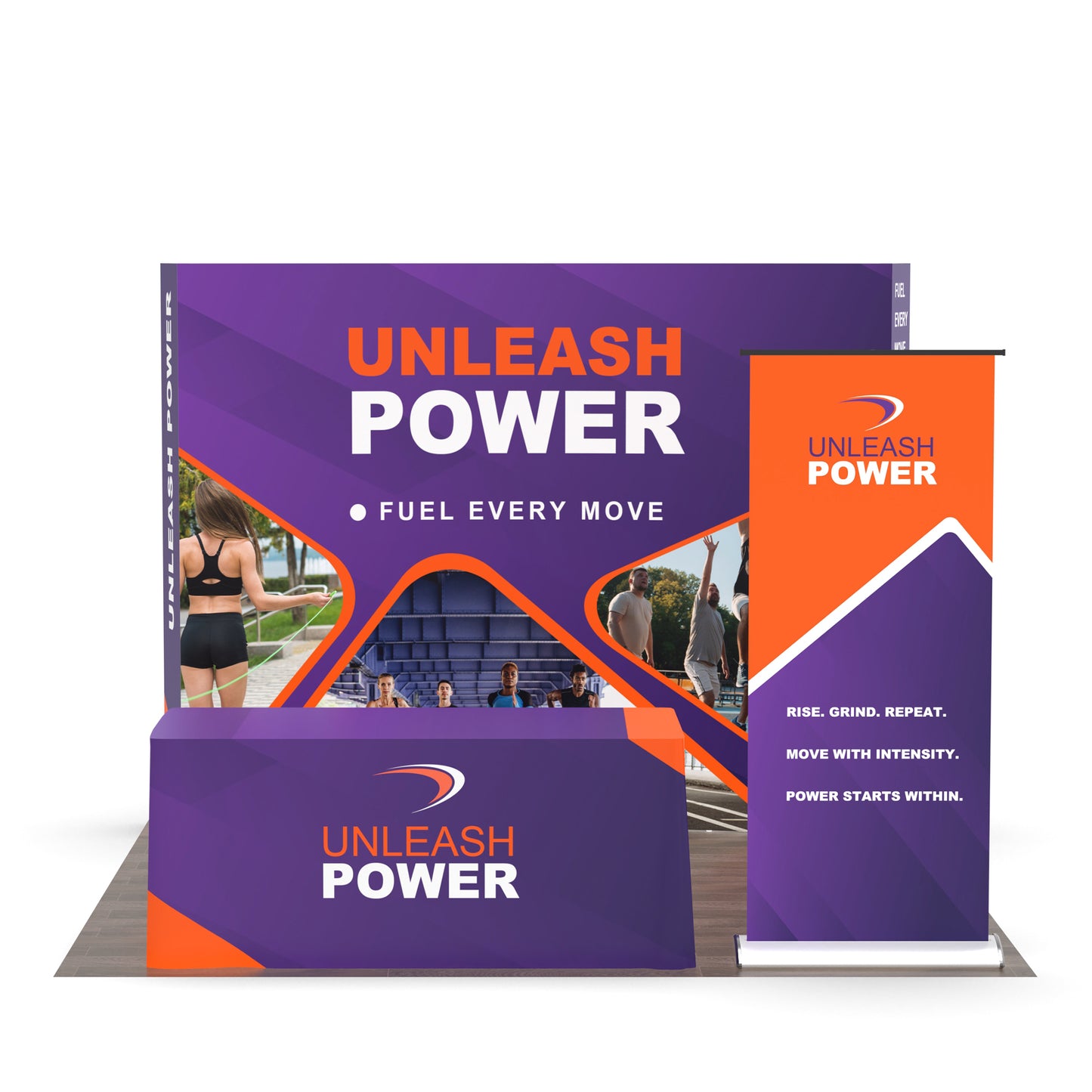 10x10 Tensepop Trade Show Display Kit B