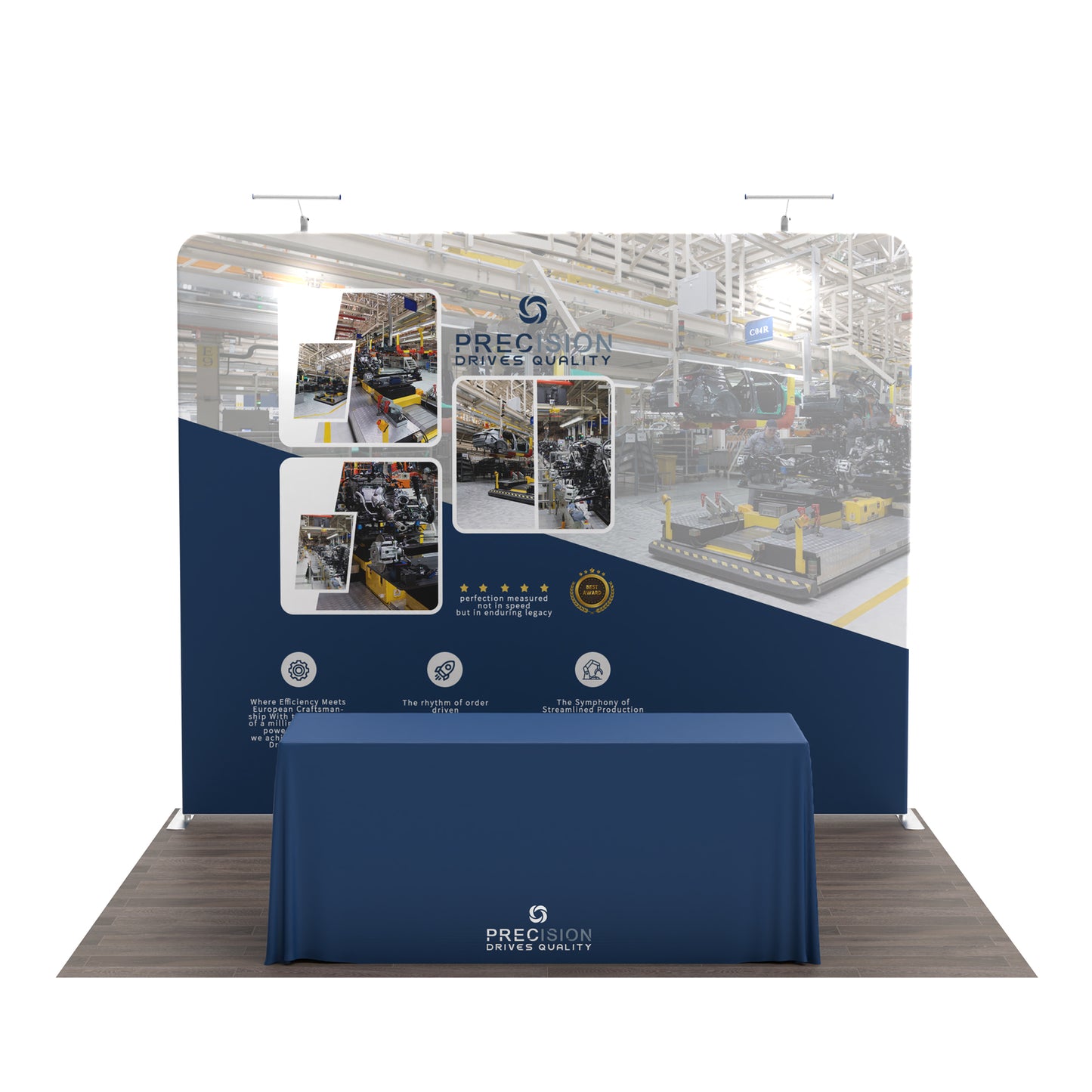 10x10 TenseFlex Trade Show Display Kit A