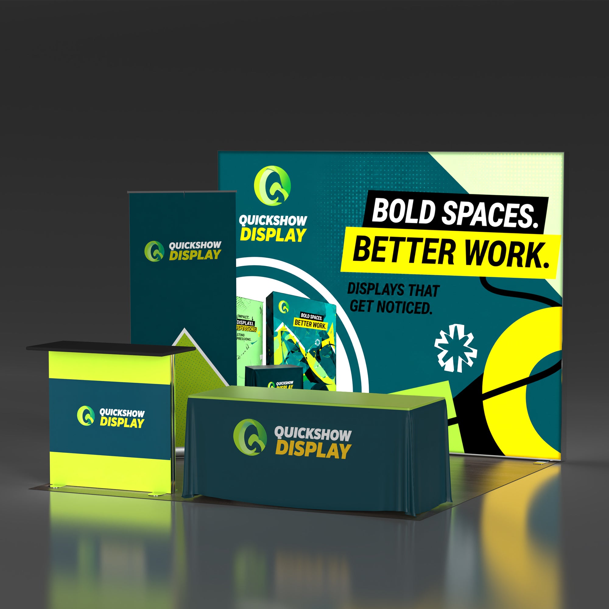 10x10 EdgeLumi™ PRO Modular Backlit SEG Trade Show Booth Display