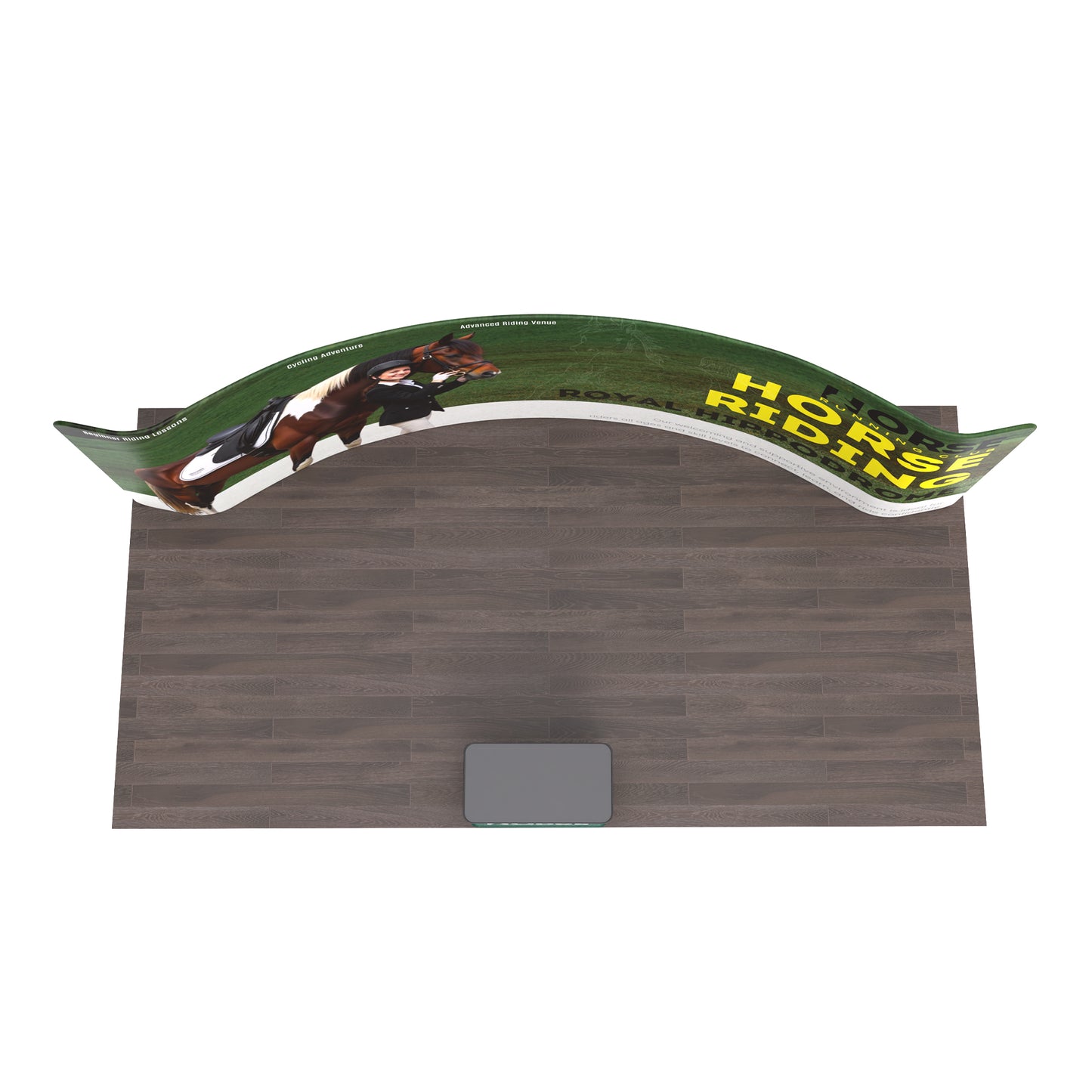 10x20 TenseFlex Trade Show Booth - Curved