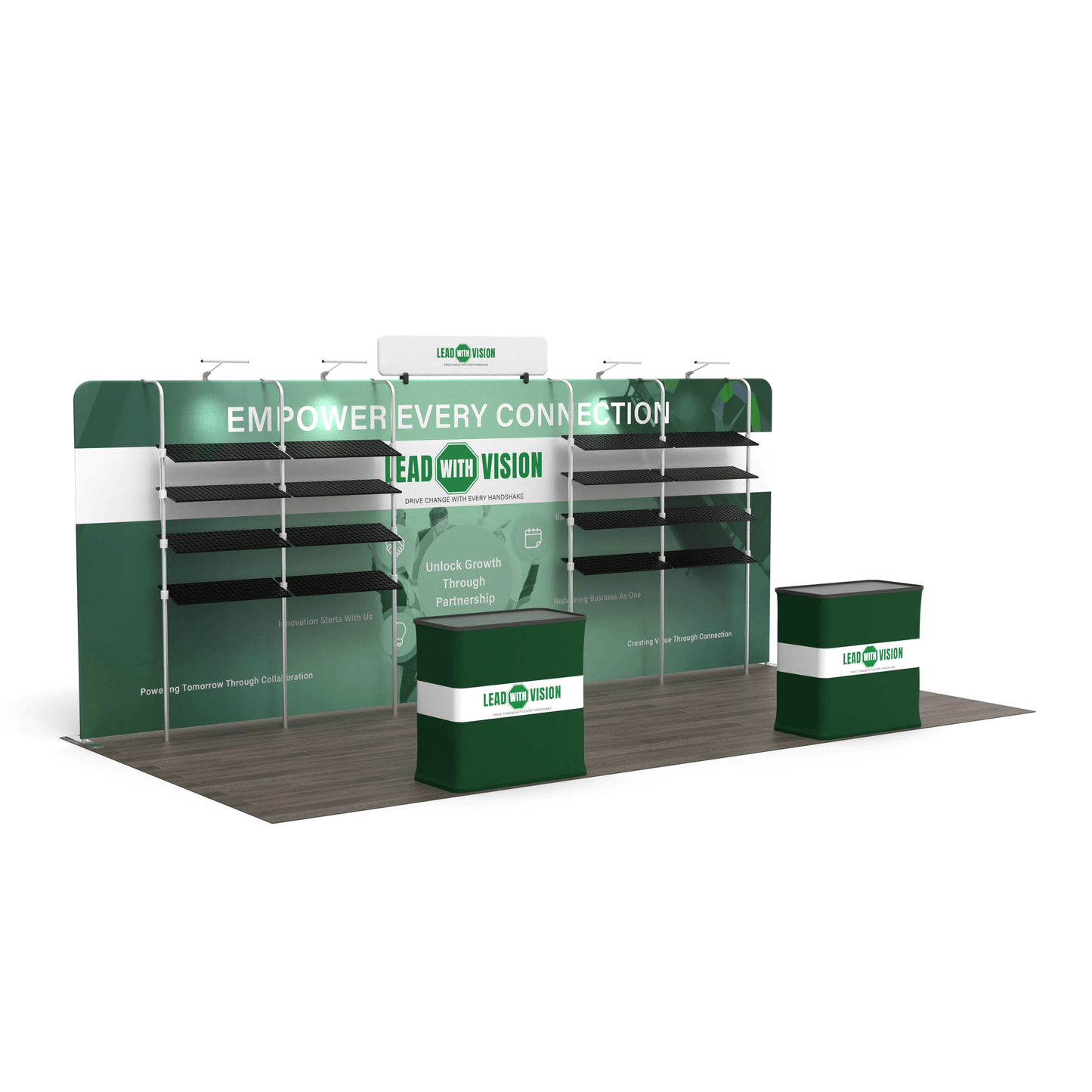 10x20 TenseFlex Trade Show Displays - Show Max