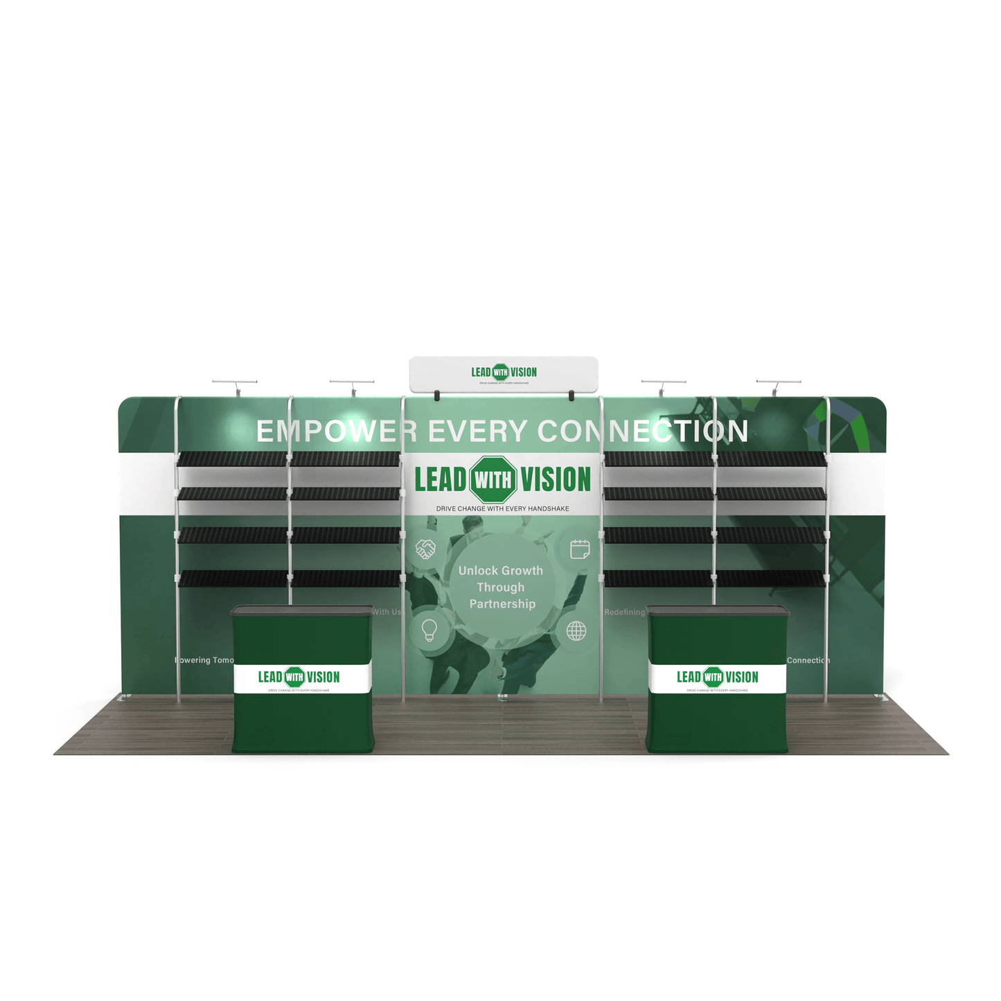 10x20 TenseFlex Trade Show Displays - Show Max