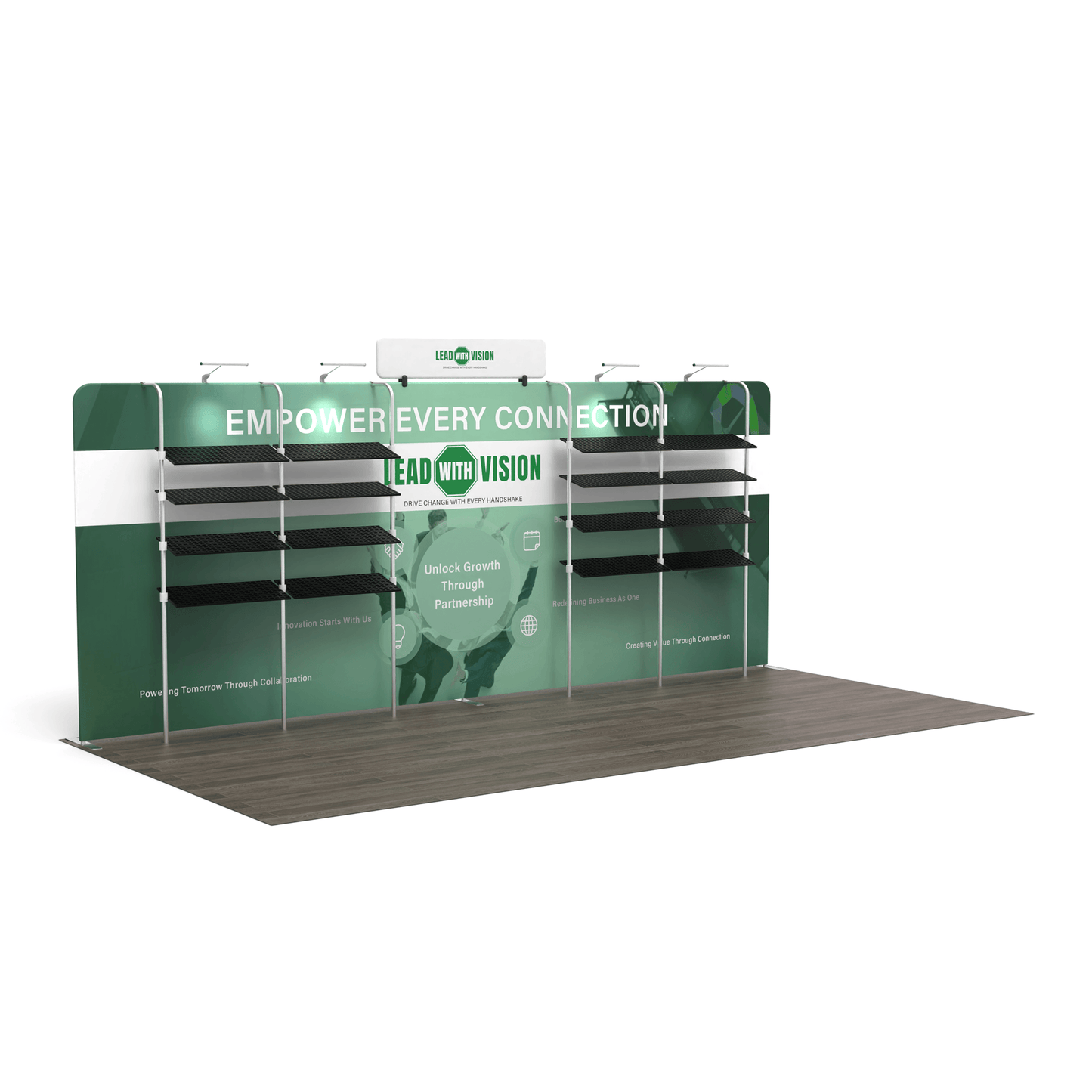 10x20 TenseFlex Trade Show Displays - Show Max