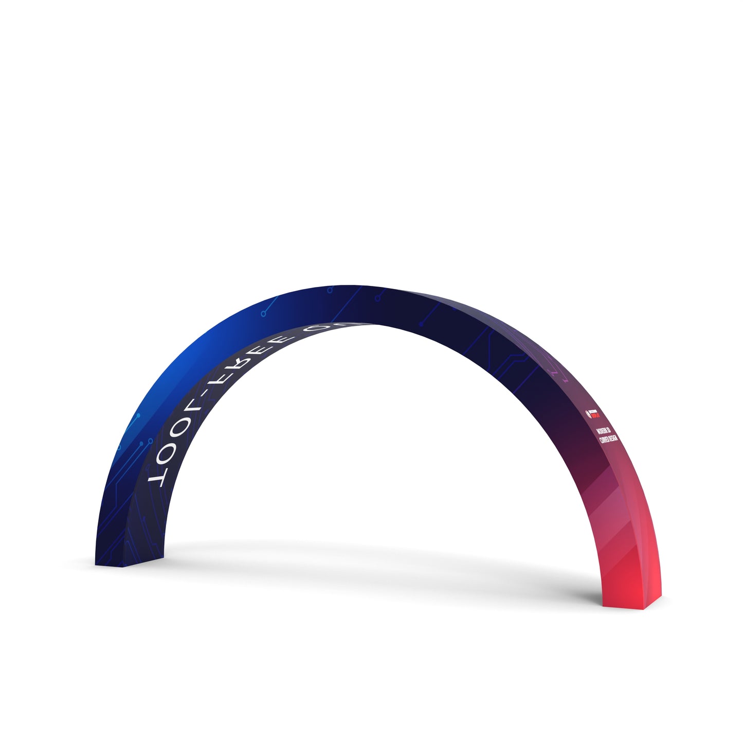 Custom 3D Trade Show Archway Banner Stand