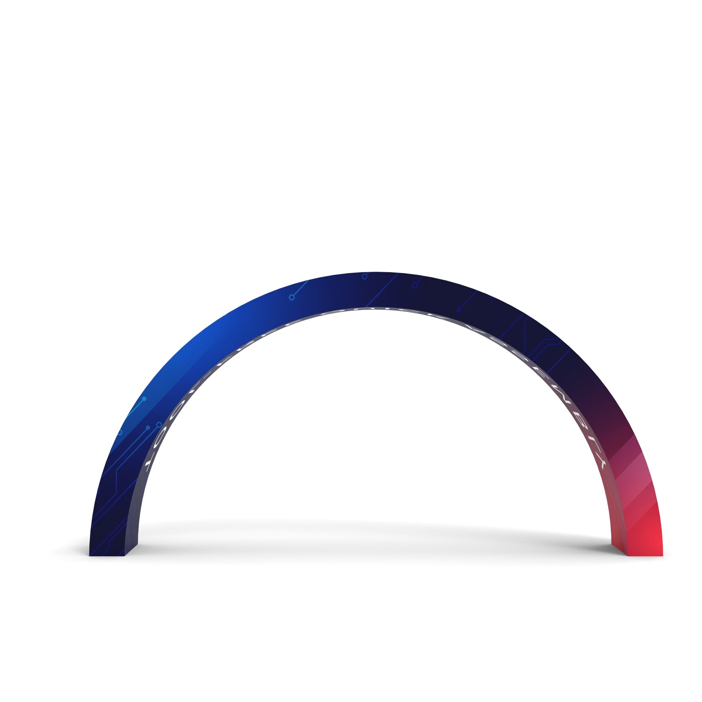 Custom 3D Trade Show Archway Banner Stand