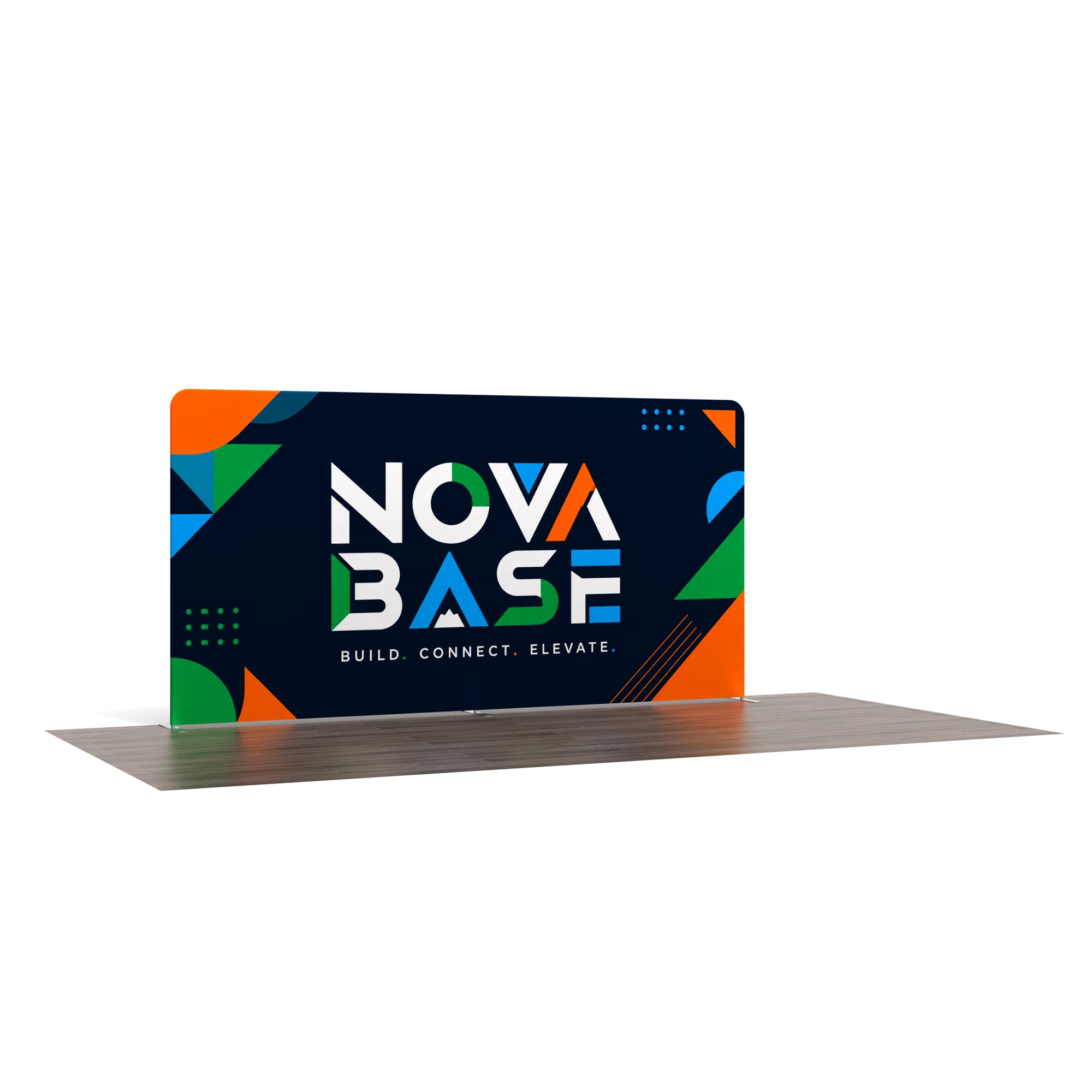 15ft TenseFlex™ Straight Fabric Backdrop Display - QuickShowDisplay