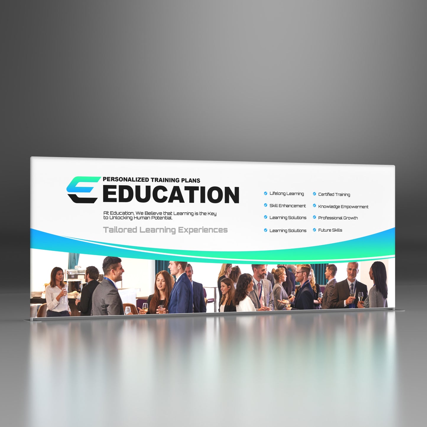 20ft Backlit Tension Fabric Display