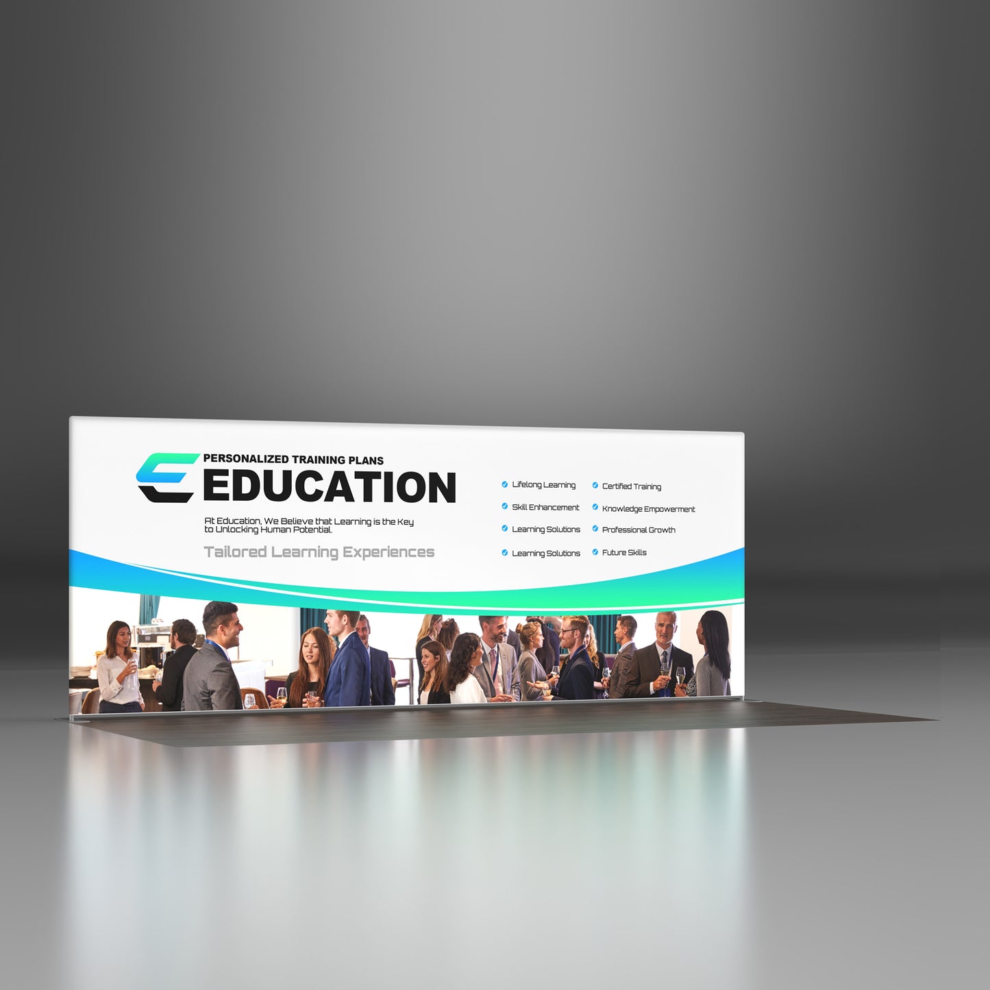 20ft Backlit Tension Fabric Display