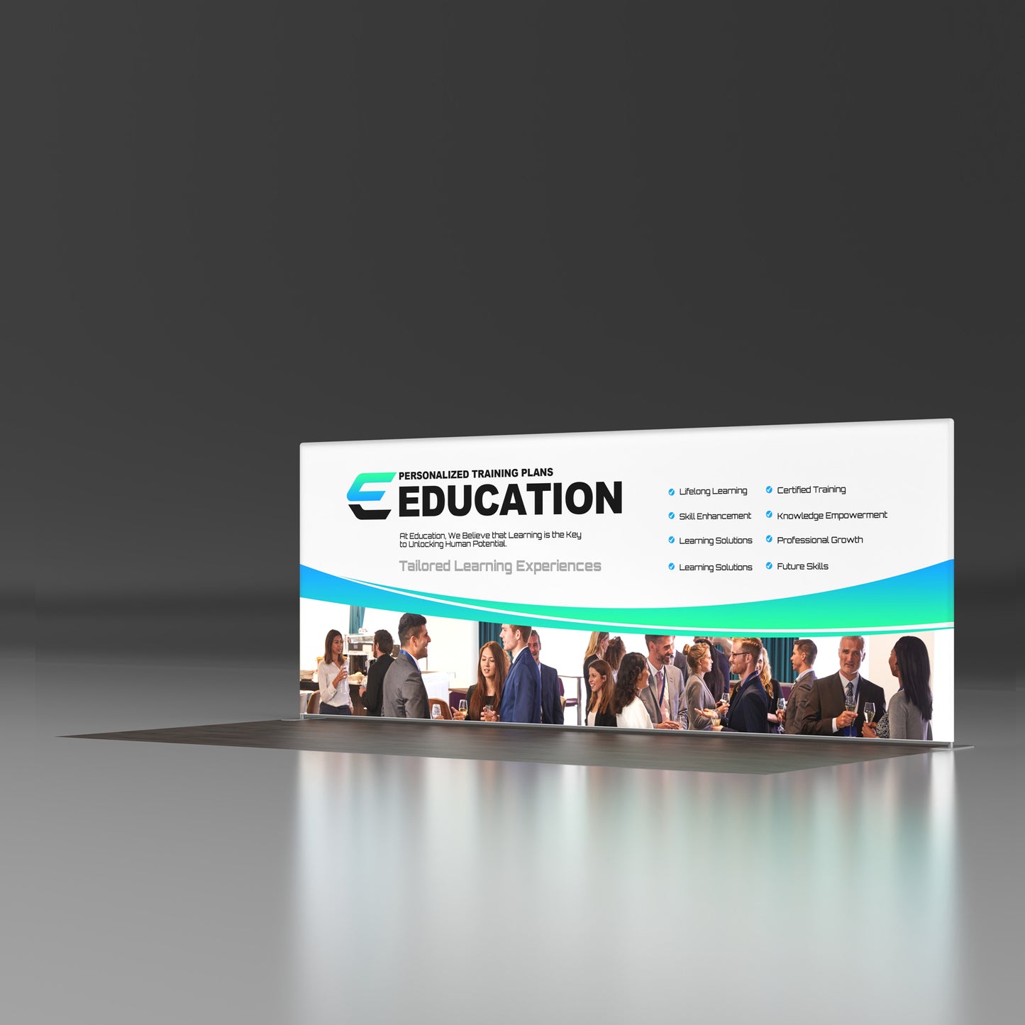 20ft Backlit Tension Fabric Display