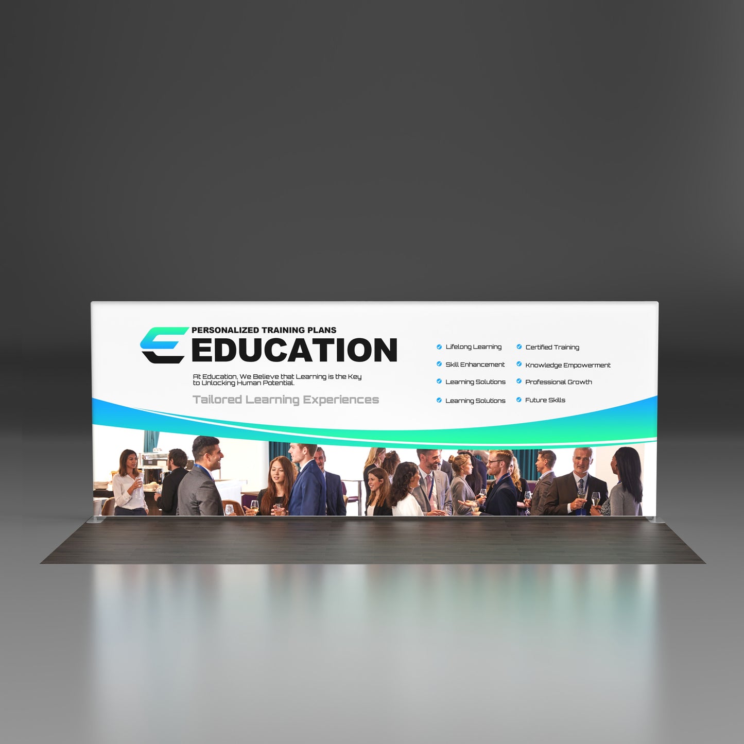 20ft Backlit Tension Fabric Display