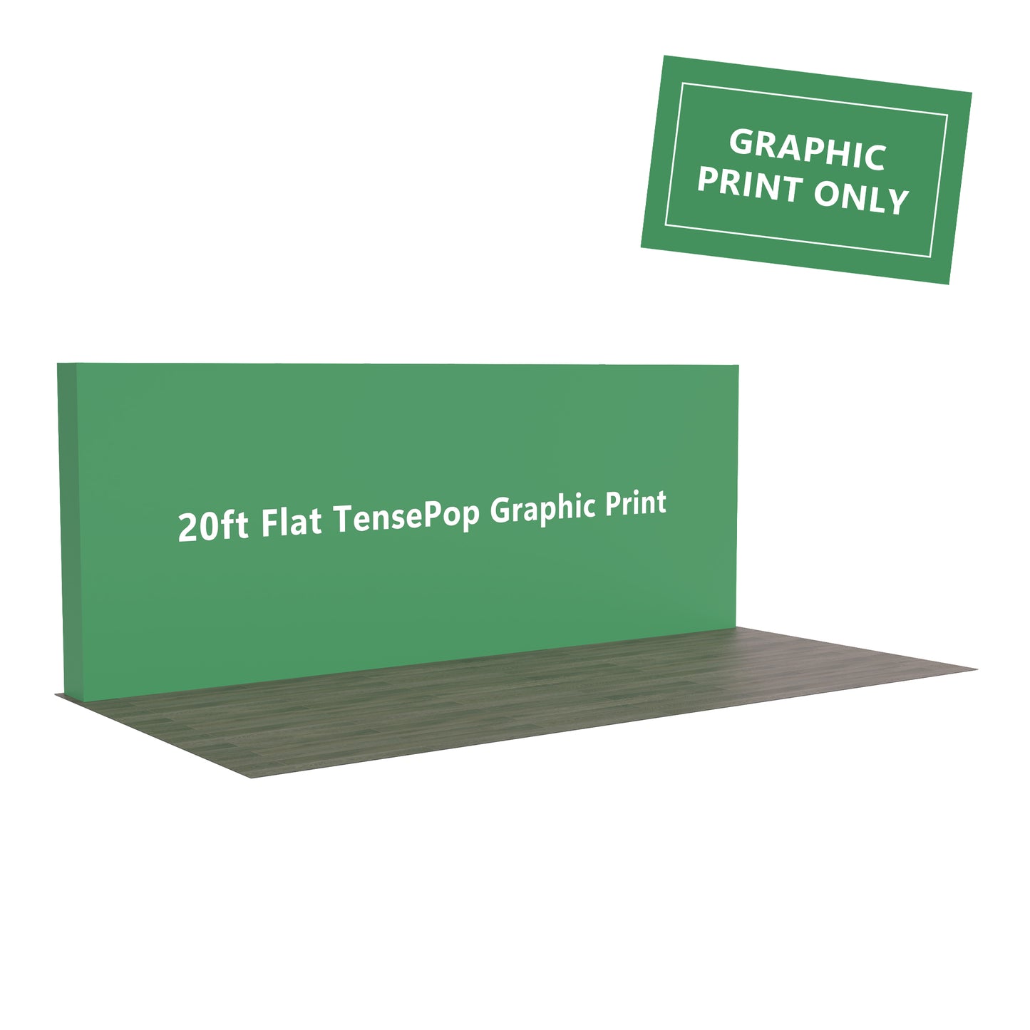20ft Flat TensePop Graphic Print