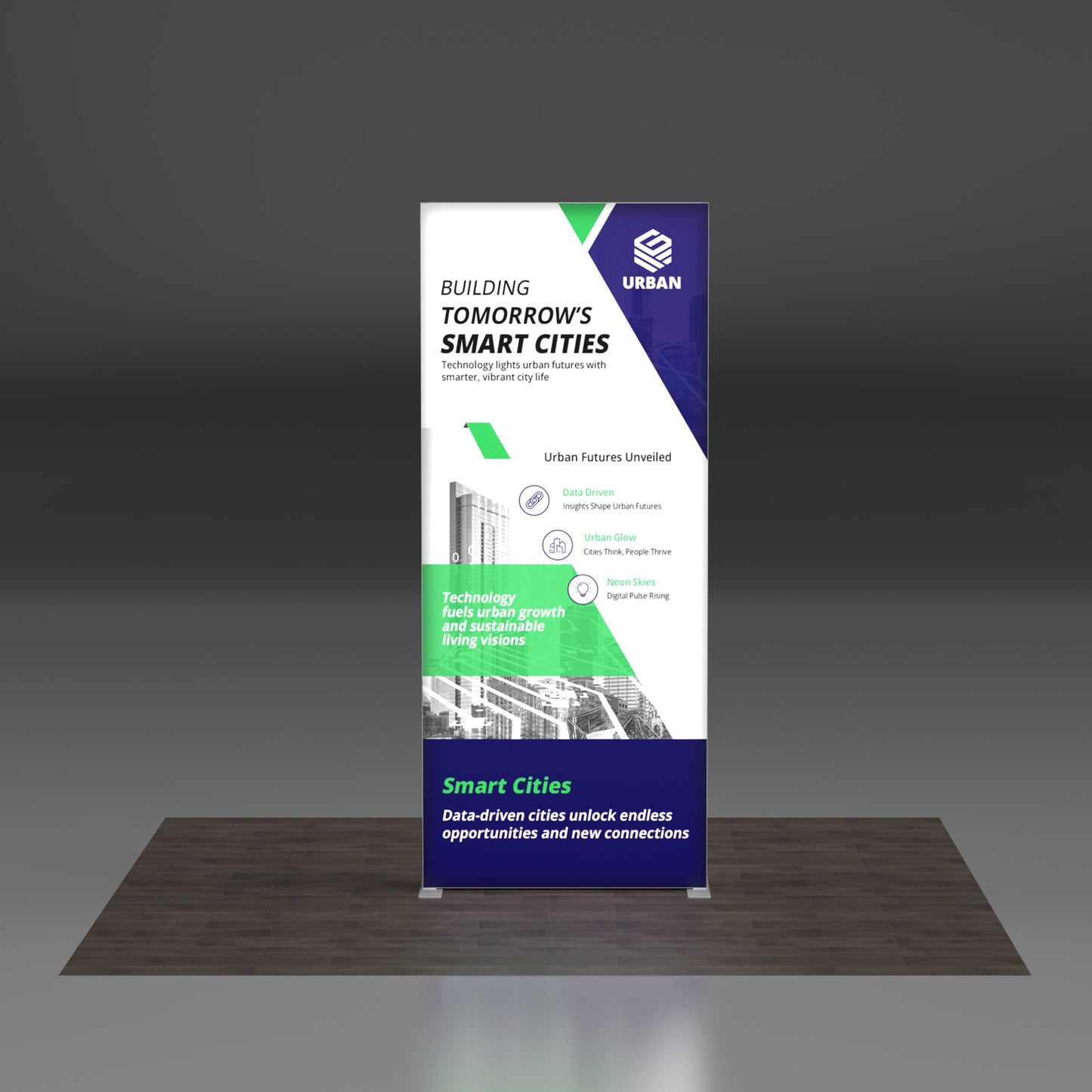 3ft Backlit SEG Lightbox Display