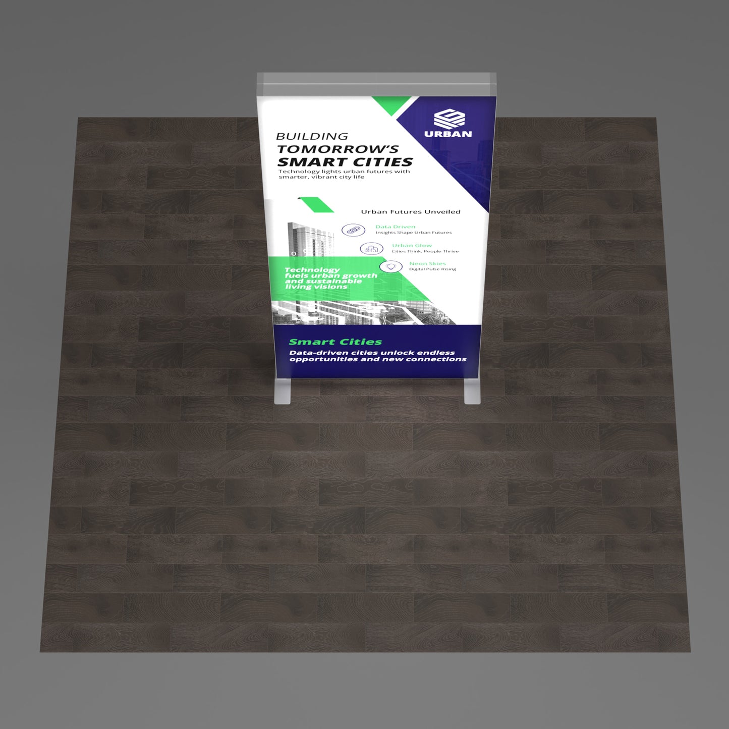 3ft Backlit SEG Lightbox Display