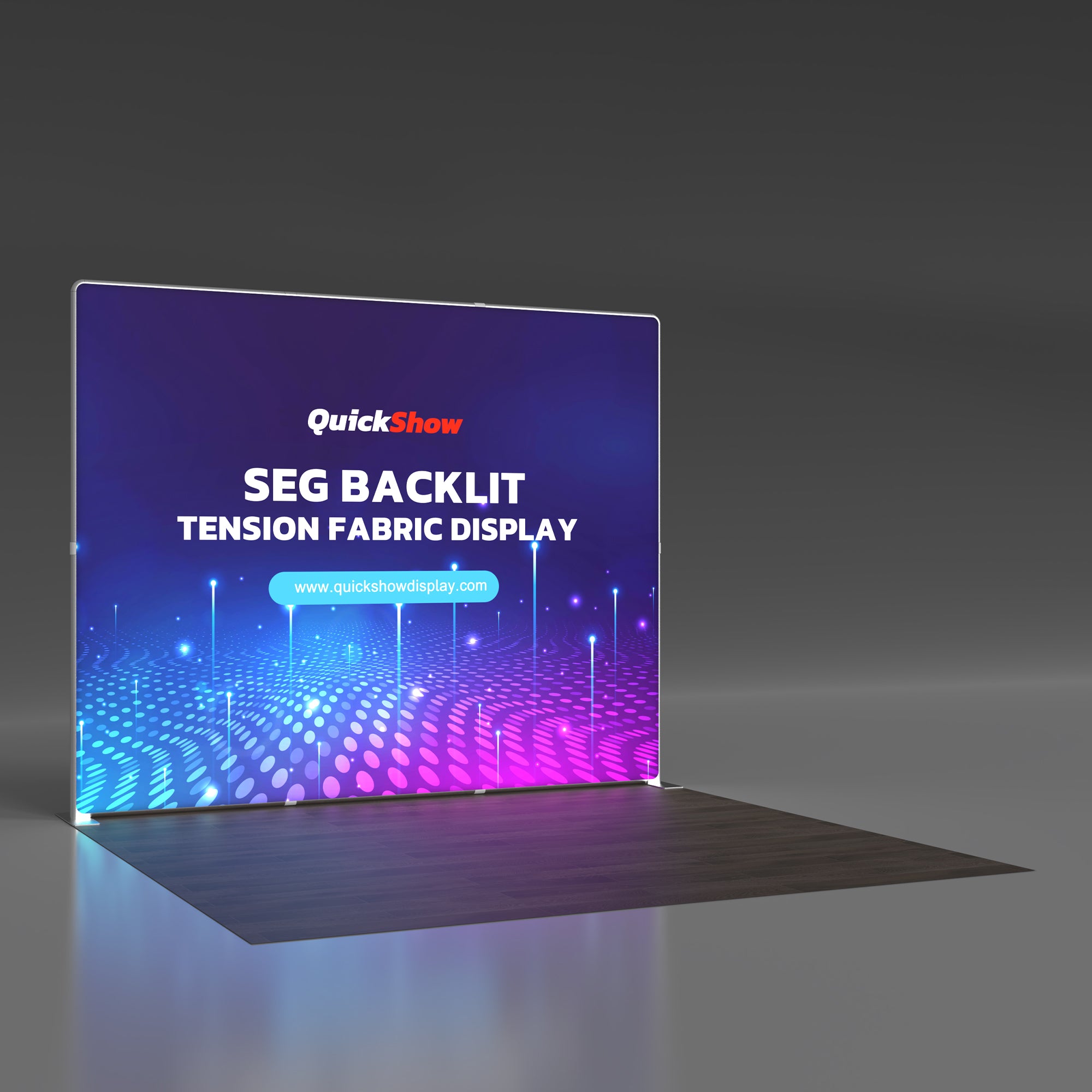 10ft Ultra-Bright Modular SEG Backlit Displays - QuickShowDisplay