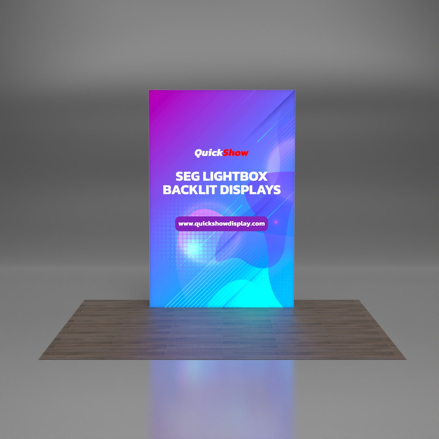 5ft SEG Pop up Backlit Display