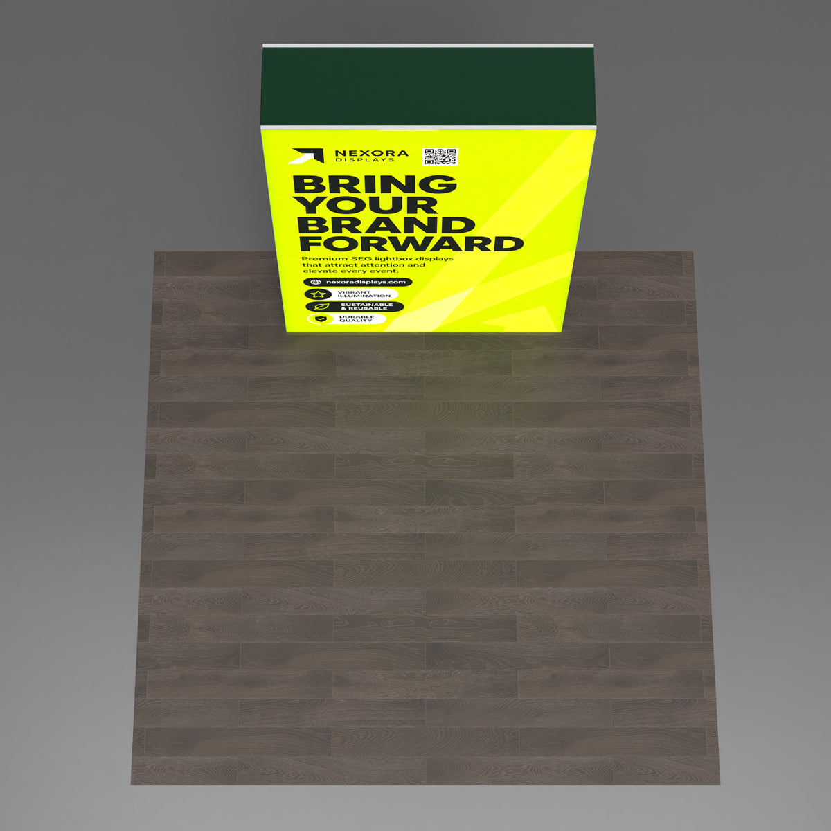 5ft TensePop™ Glow SEG Pop-Up Display