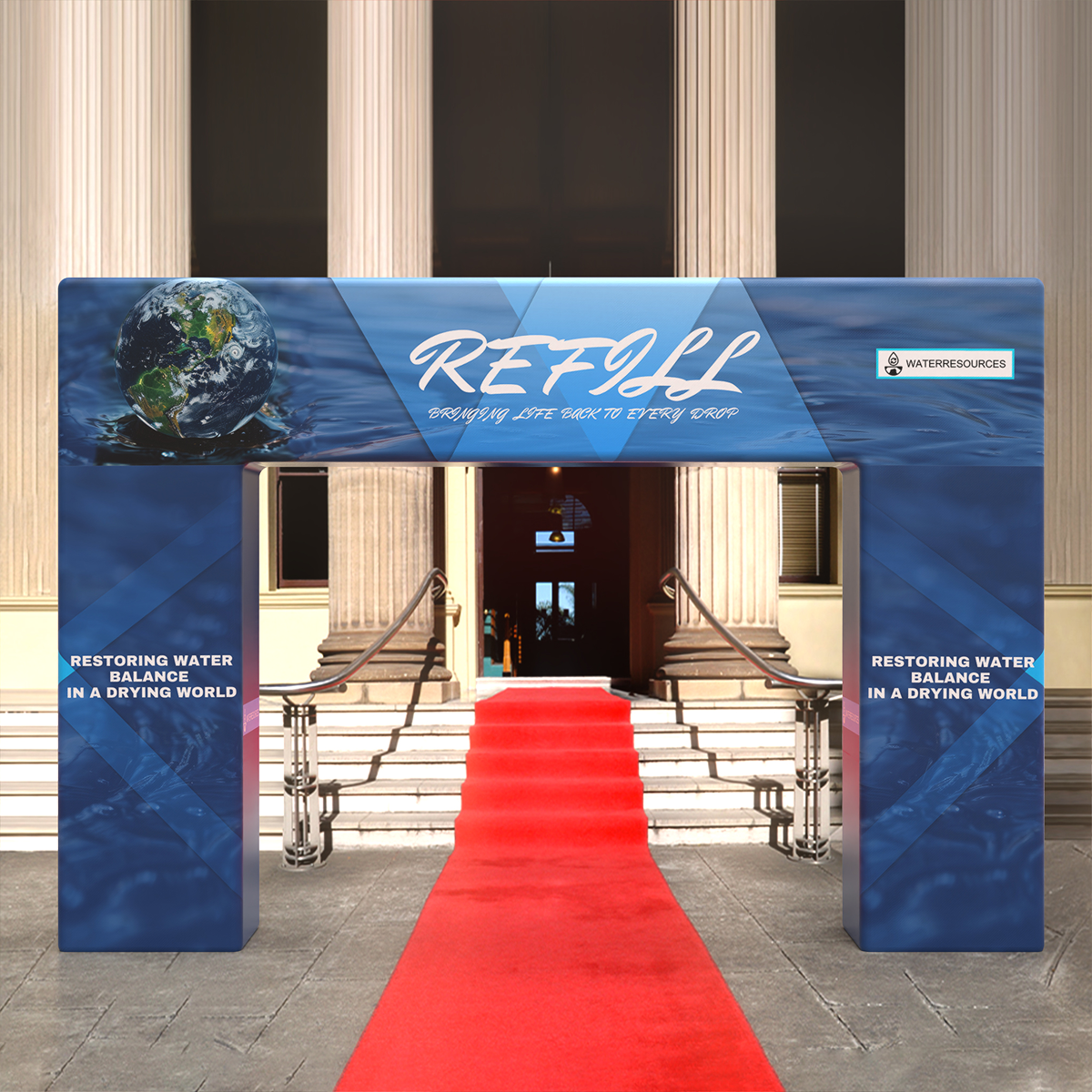 Custom Archway Banner Stands