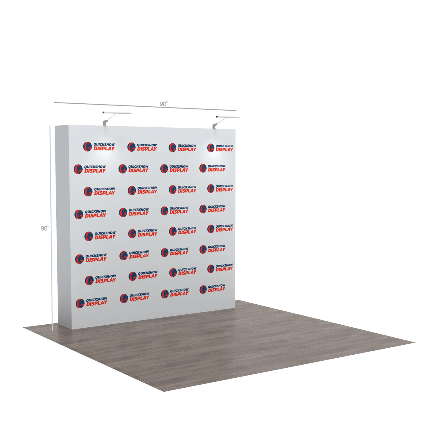 8ft Flat Pop up Display