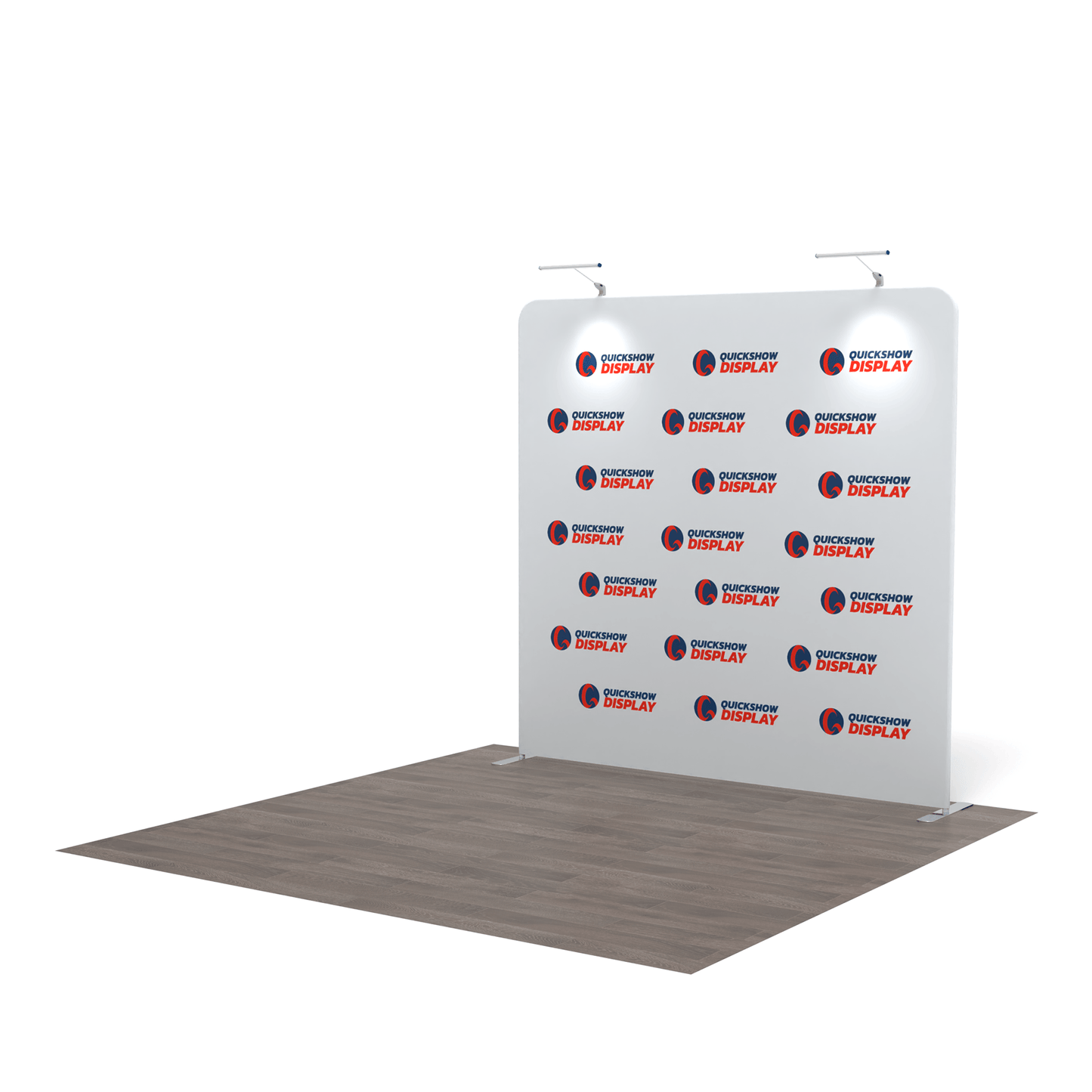 8ft Flat Tension Fabric Display