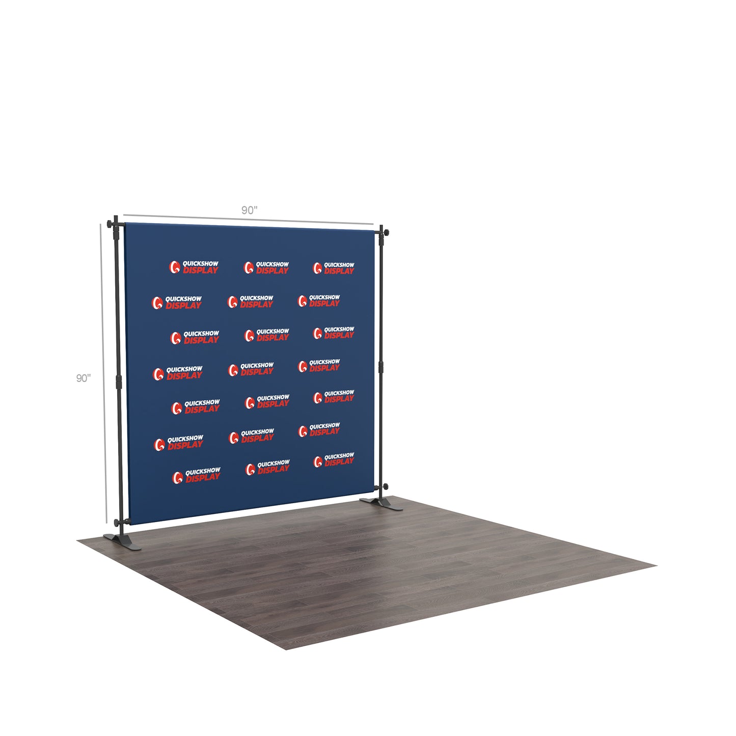 8'x8' Step and Repeat Banner Stands
