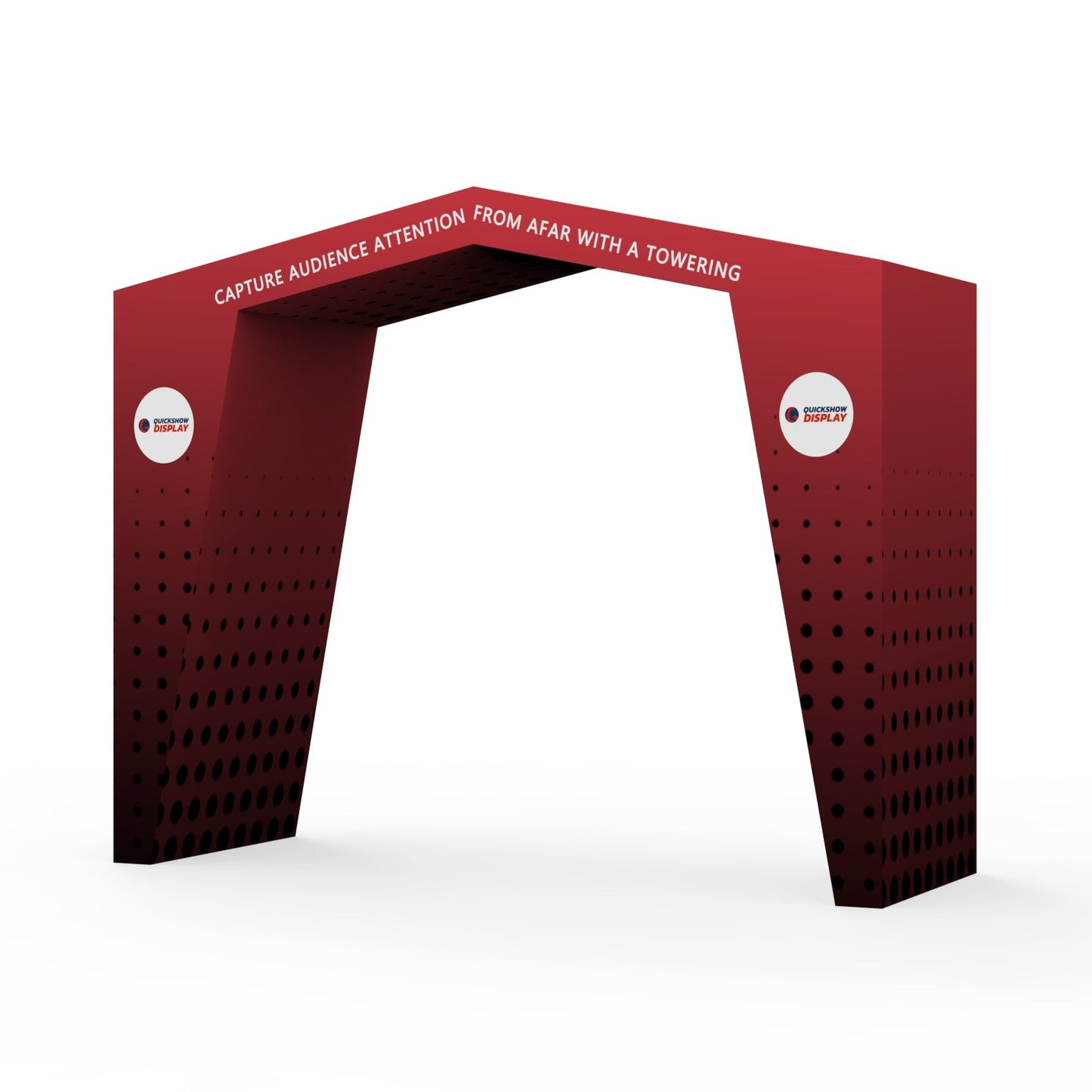 Custom 3D Sports Tunnel Archway for Trade Show Events