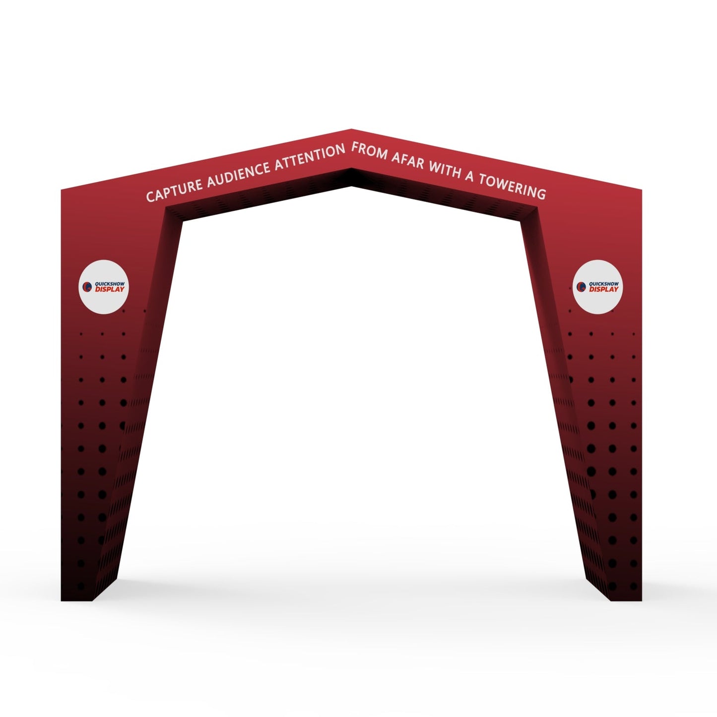 Custom 3D Sports Tunnel Archway for Trade Show Events