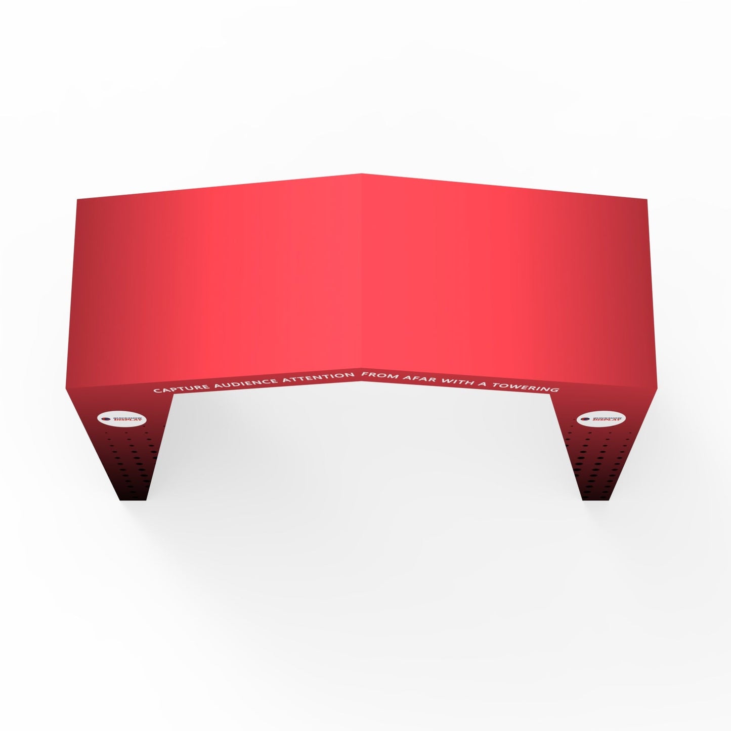 Custom 3D Sports Tunnel Archway for Trade Show Events