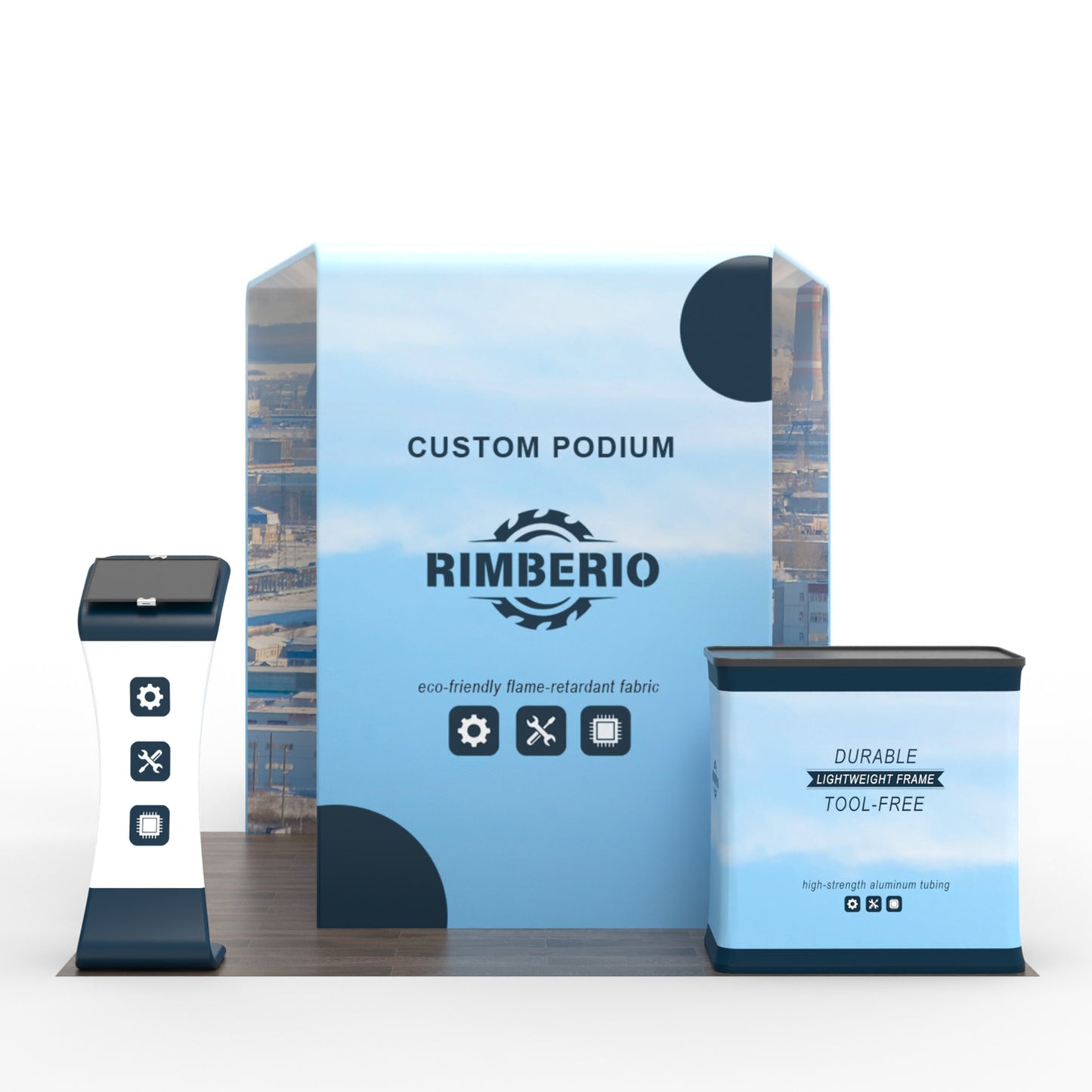 10x10 Inline Trade Show Booth 13