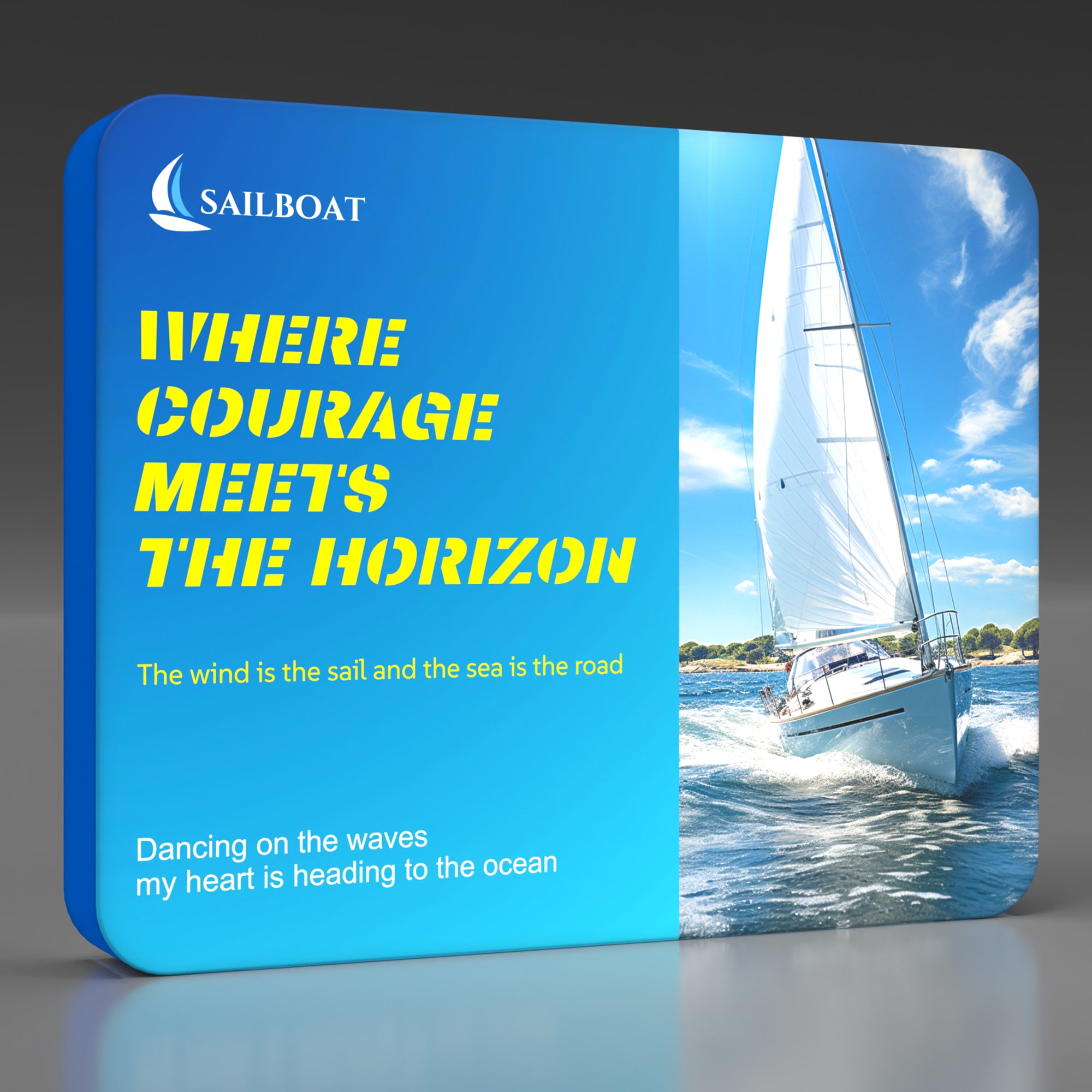 Custom 10ft Zip up Backlit Trade Show Display