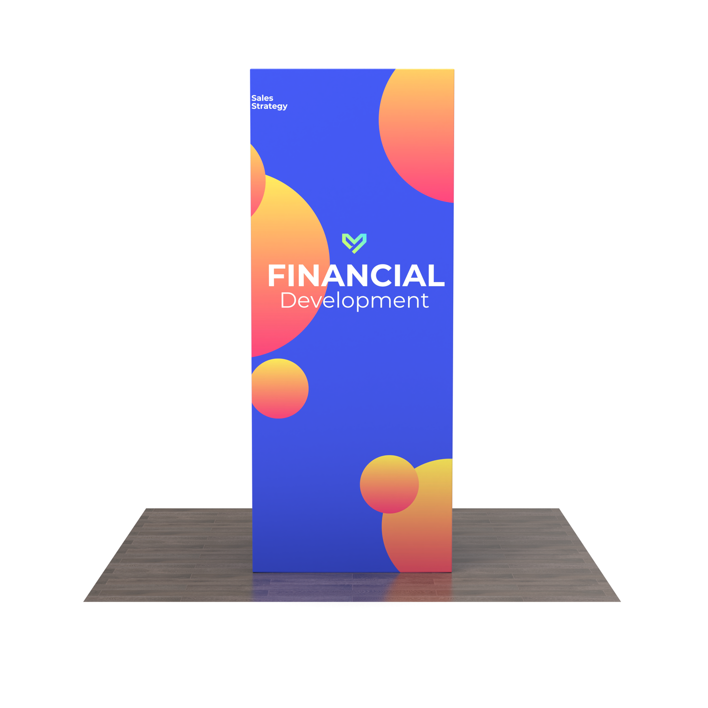 Custom 5'x10' Backlit Square Tower Display