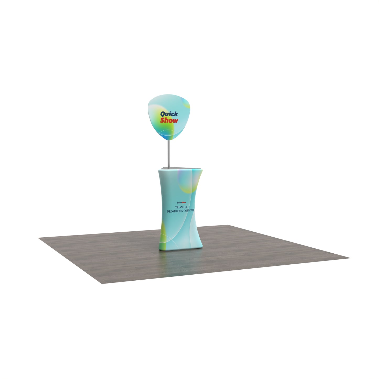 Triangle Promotion Display Stand