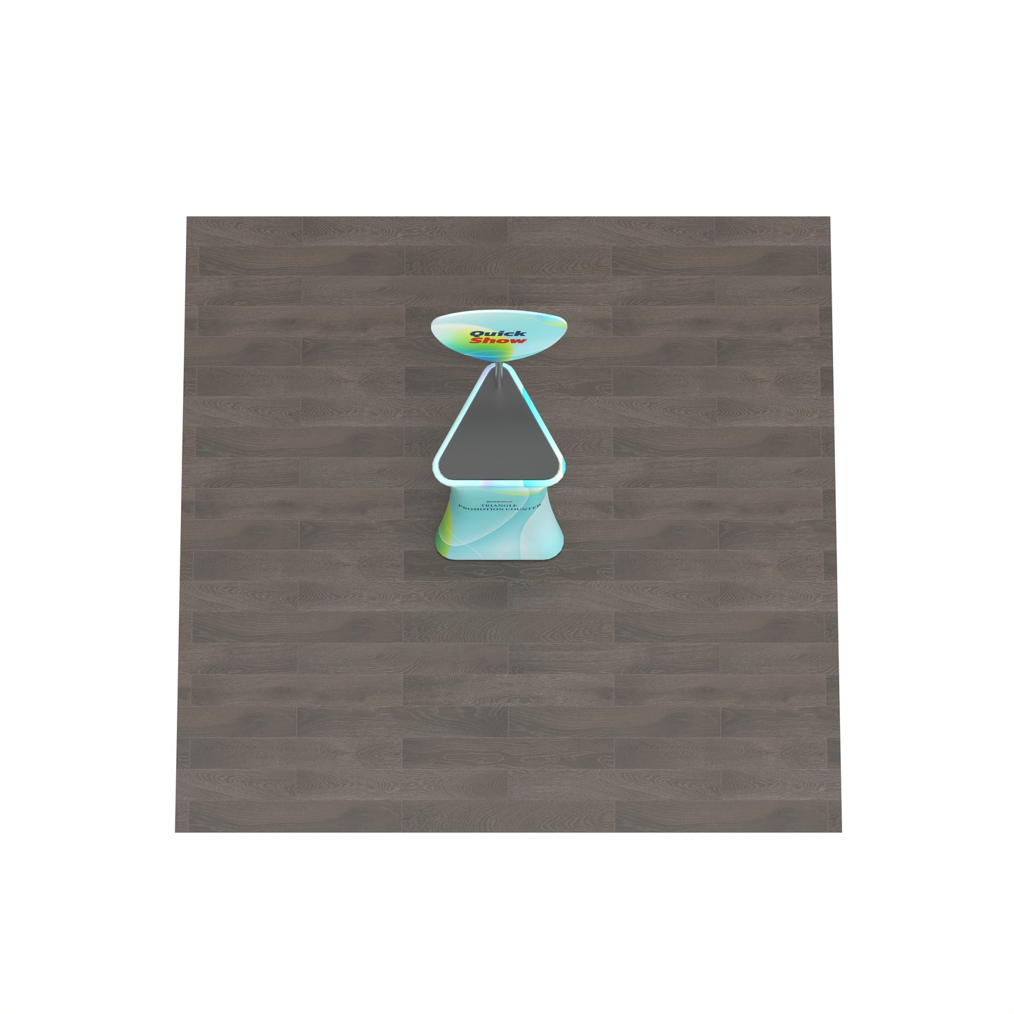 Triangle Promotion Display Stand