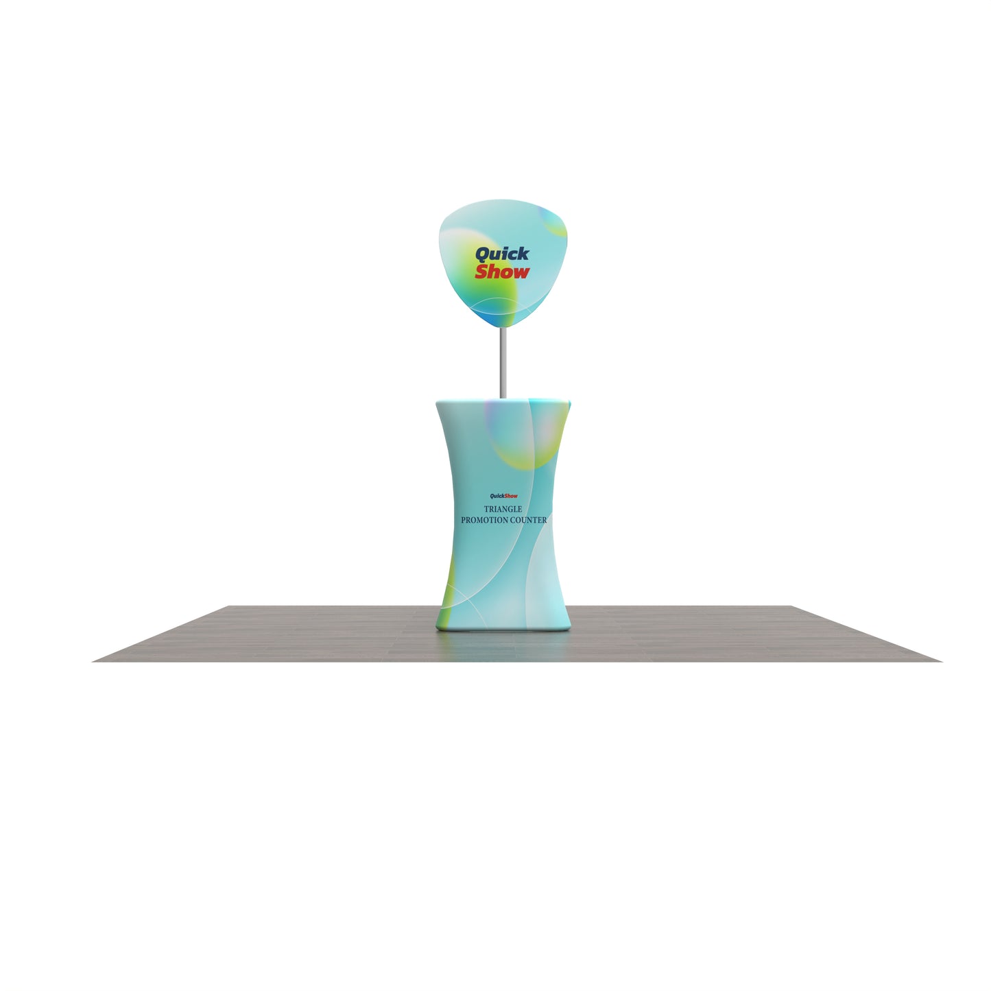 Triangle Promotion Display Stand