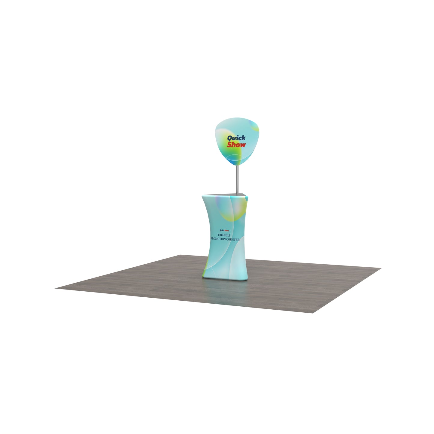Triangle Promotion Display Stand