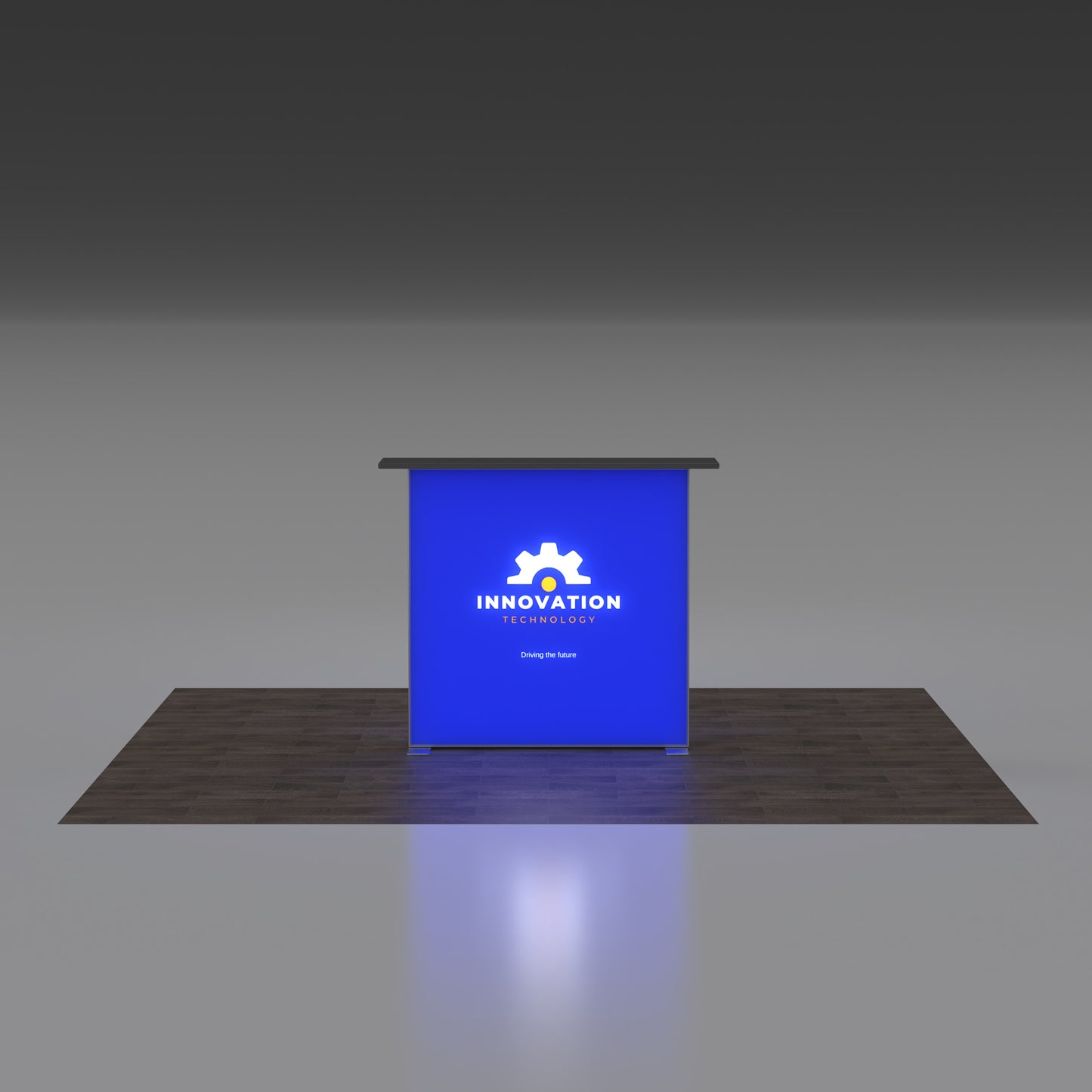 SEG Fabric Backlit Counter