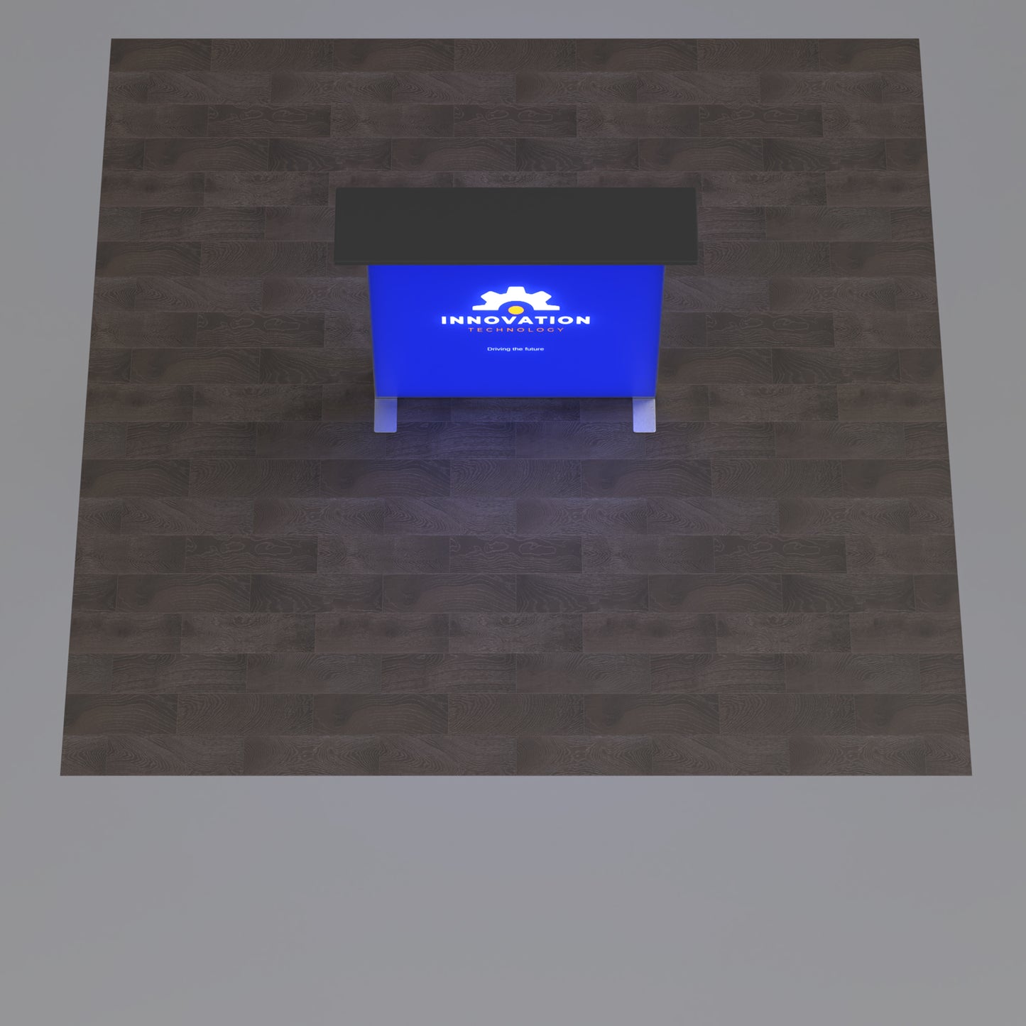 SEG Fabric Backlit Counter