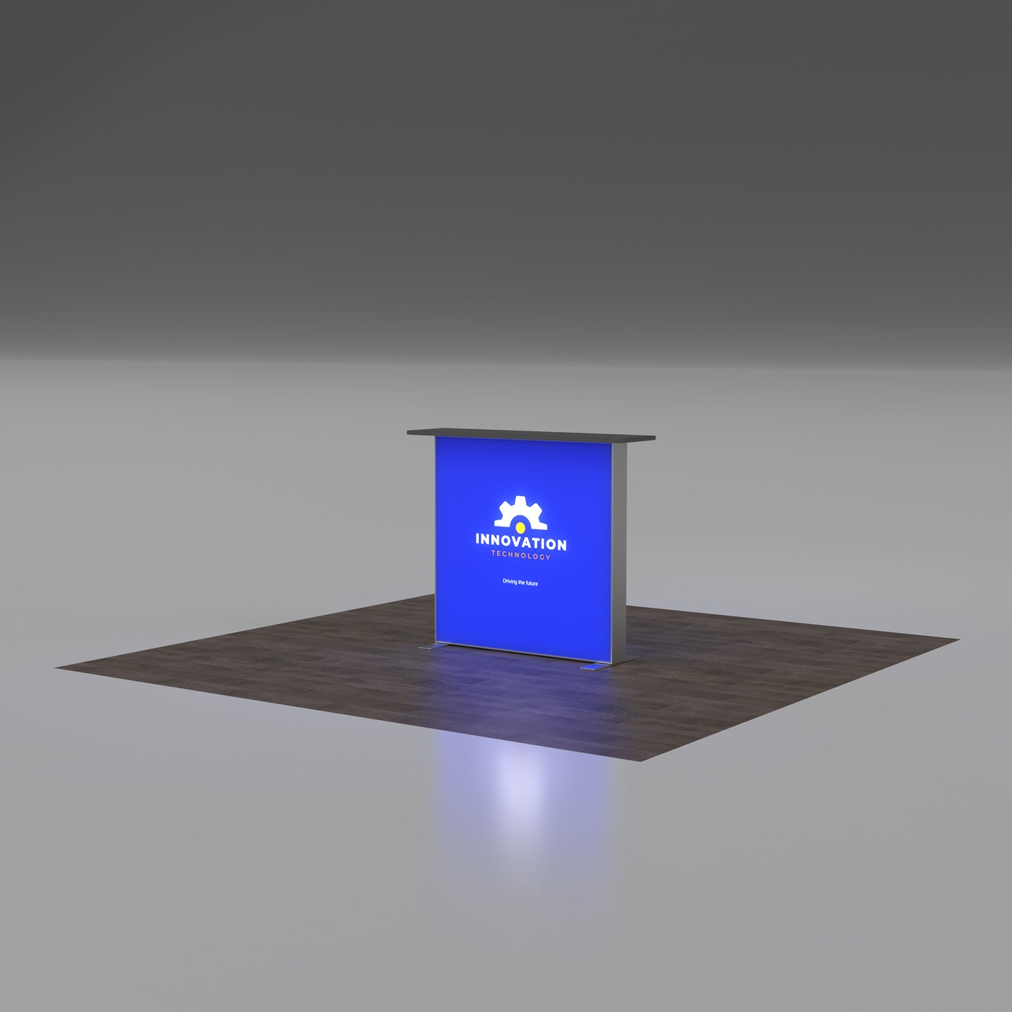 SEG Fabric Backlit Counter